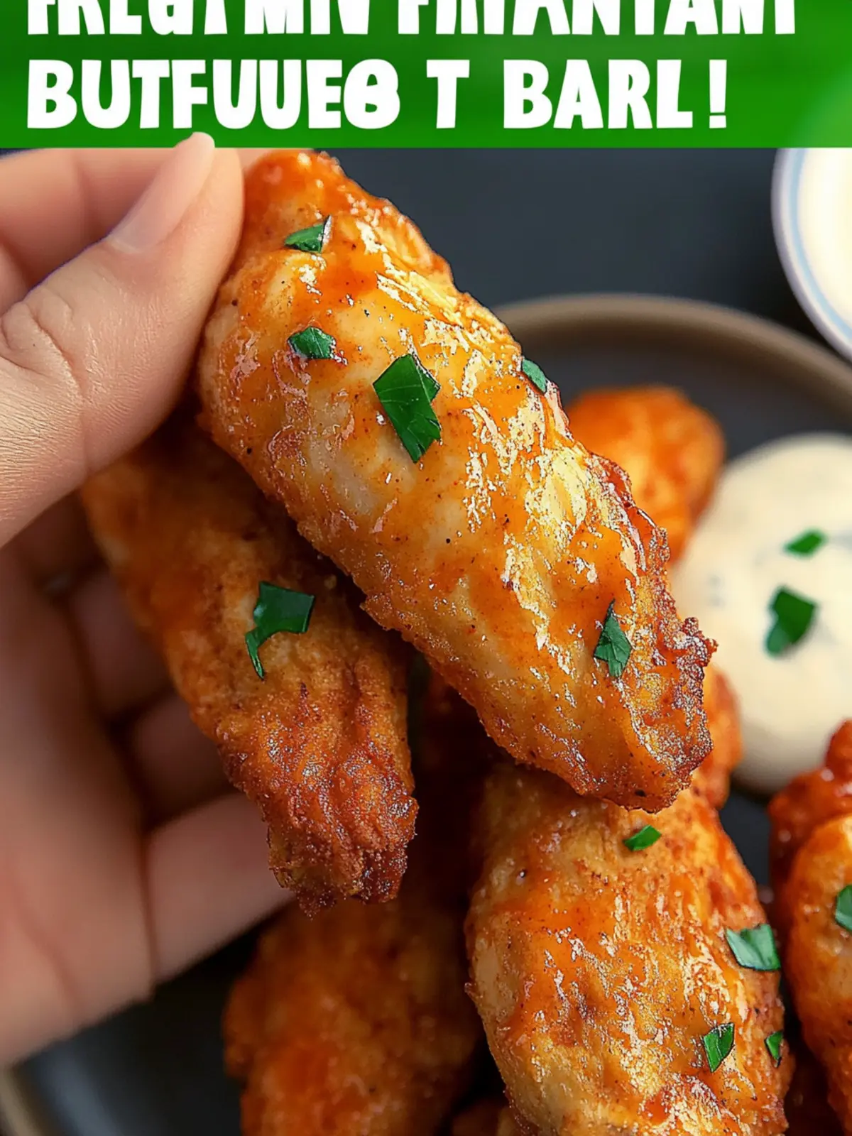 Air Fryer Buffalo Chicken Tenders