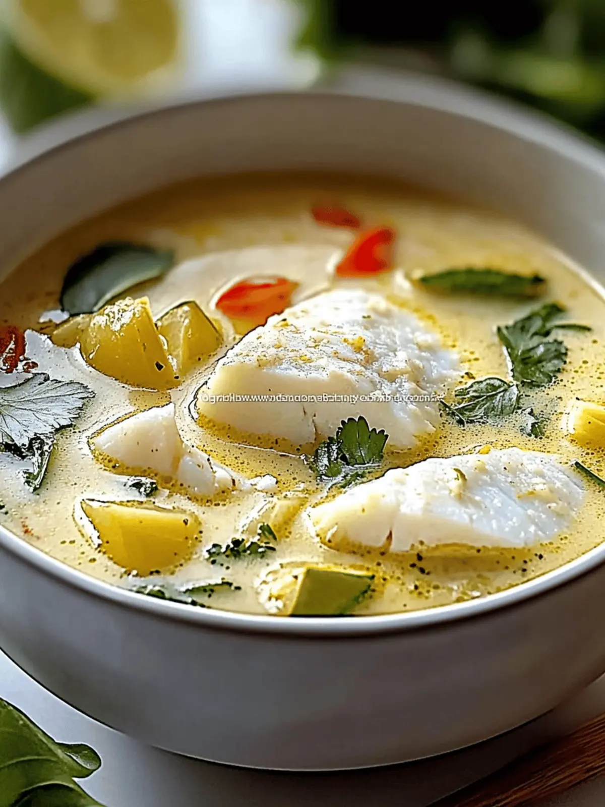 Bright Coconut Lime Fish Soup Recipe: A Tropical Escape at Home 5 Bright Coconut Lime Fish Soup Recipe