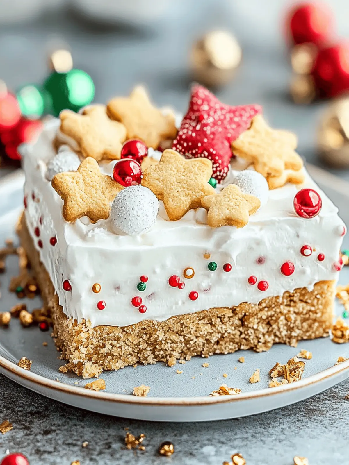No Bake Christmas Cookie Lush for Delicious Celebrations