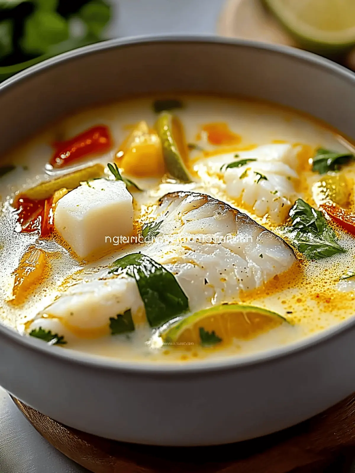 Bright Coconut Lime Fish Soup Recipe: A Tropical Escape at Home 3 Bright Coconut Lime Fish Soup Recipe