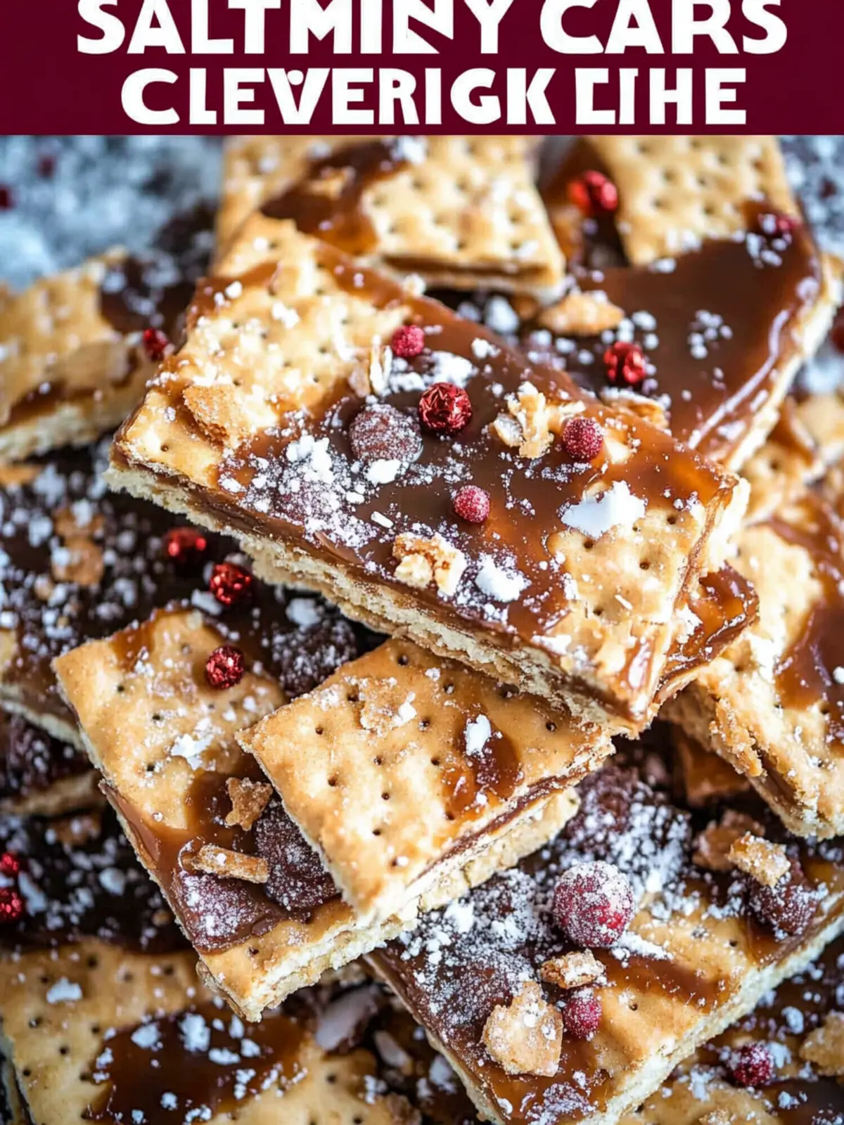 Christmas Crack - Saltine Cracker Toffee