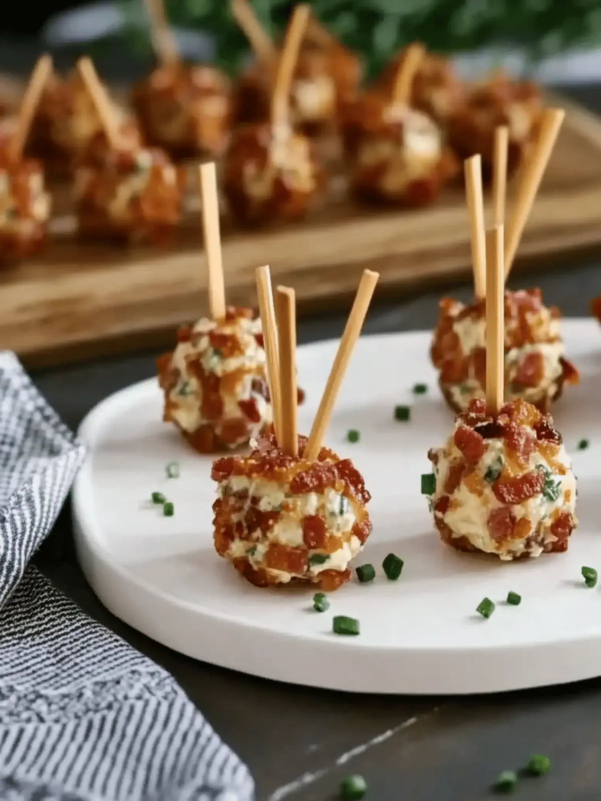Easy Mini Bacon Ranch Cheese Ball Recipe for Flavorful Fun New Years Eve! 2 Mini Bacon Ranch Cheese Ball Recipe