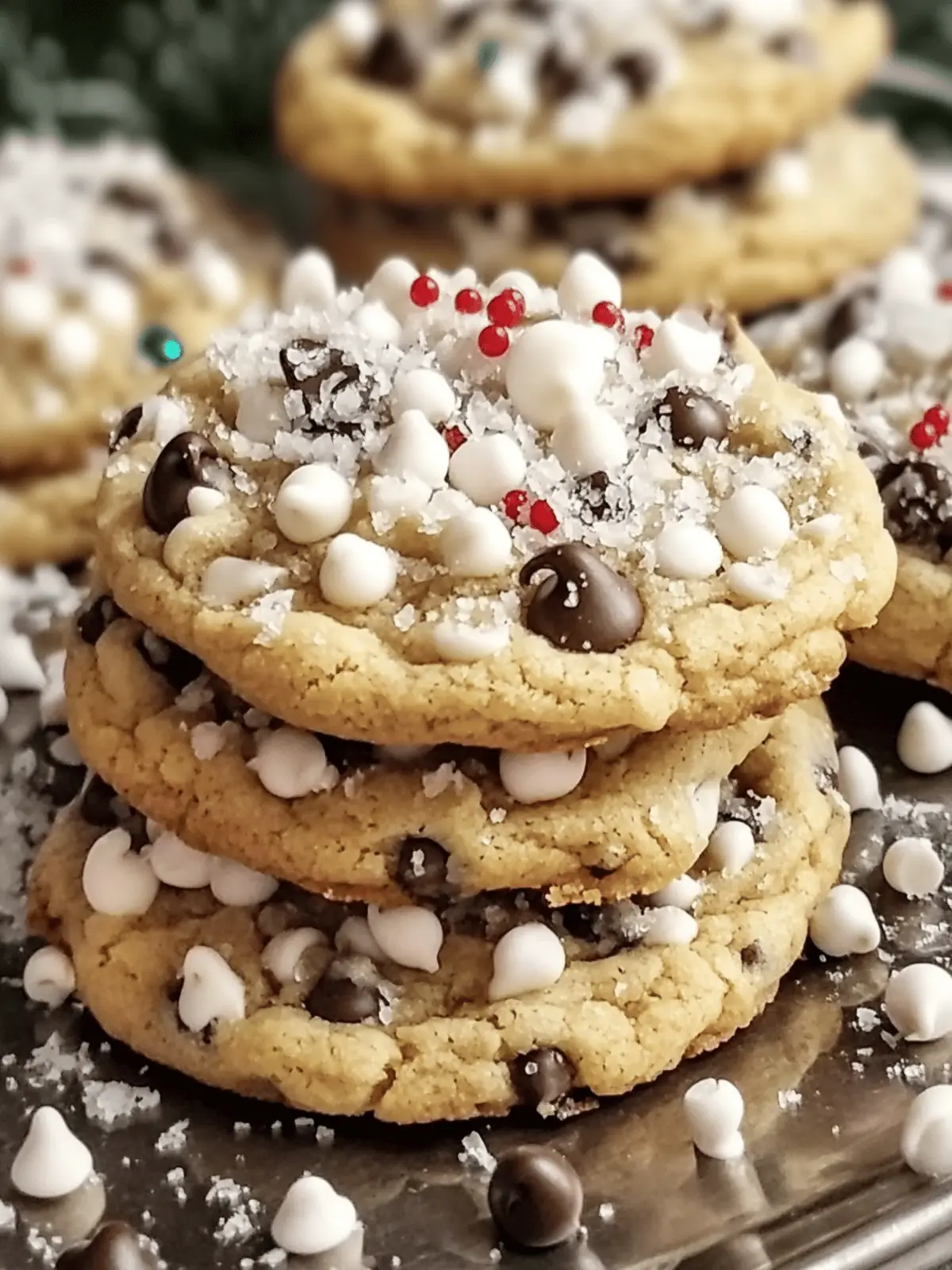 Winter Wonderland Chocolate Chip Christmas Cookies in 30 Minutes 3 Winter Wonderland Chocolate Chip Christmas Cookies