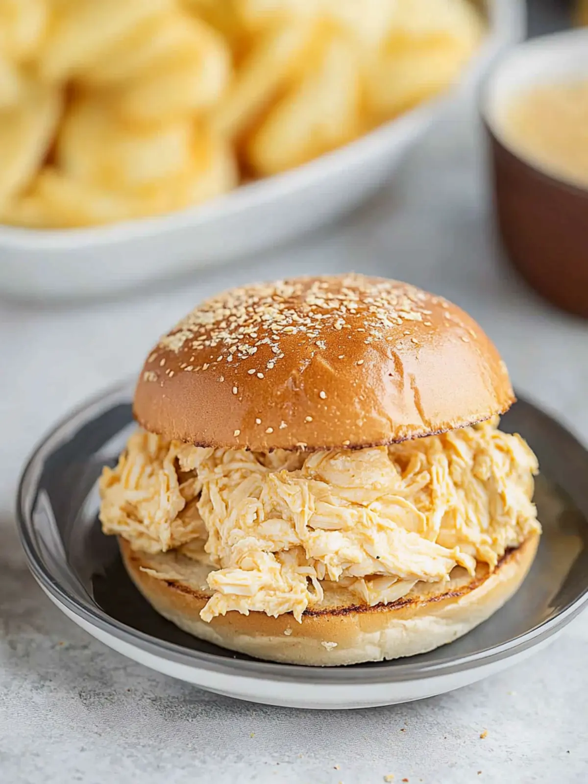 Savory Ohio Shredded Chicken Sandwich for Ultimate Comfort 4 Ohio Shredded Chicken Sandwich