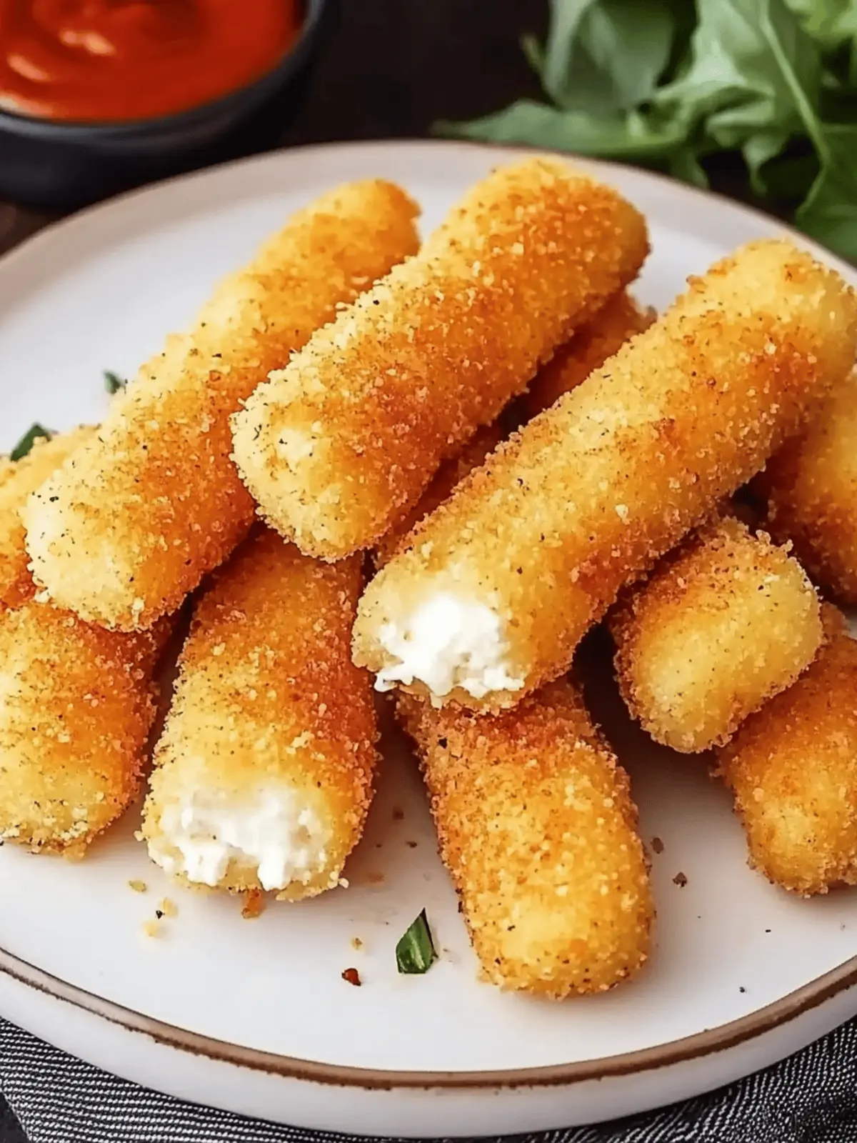 Mozzarella Sticks: A Delicious Snack Recipe Your Friends Will Love 5 Mozzarella sticks: A delicious snack recipe!