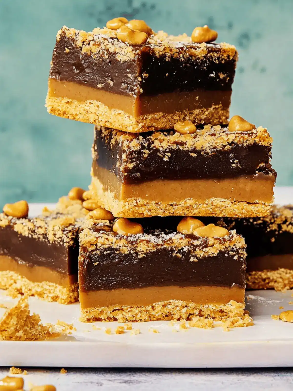 Gingerbread Millionaire Shortbread Bars: Holiday Bliss Awaits 4 Gingerbread Millionaire Shortbread Bars