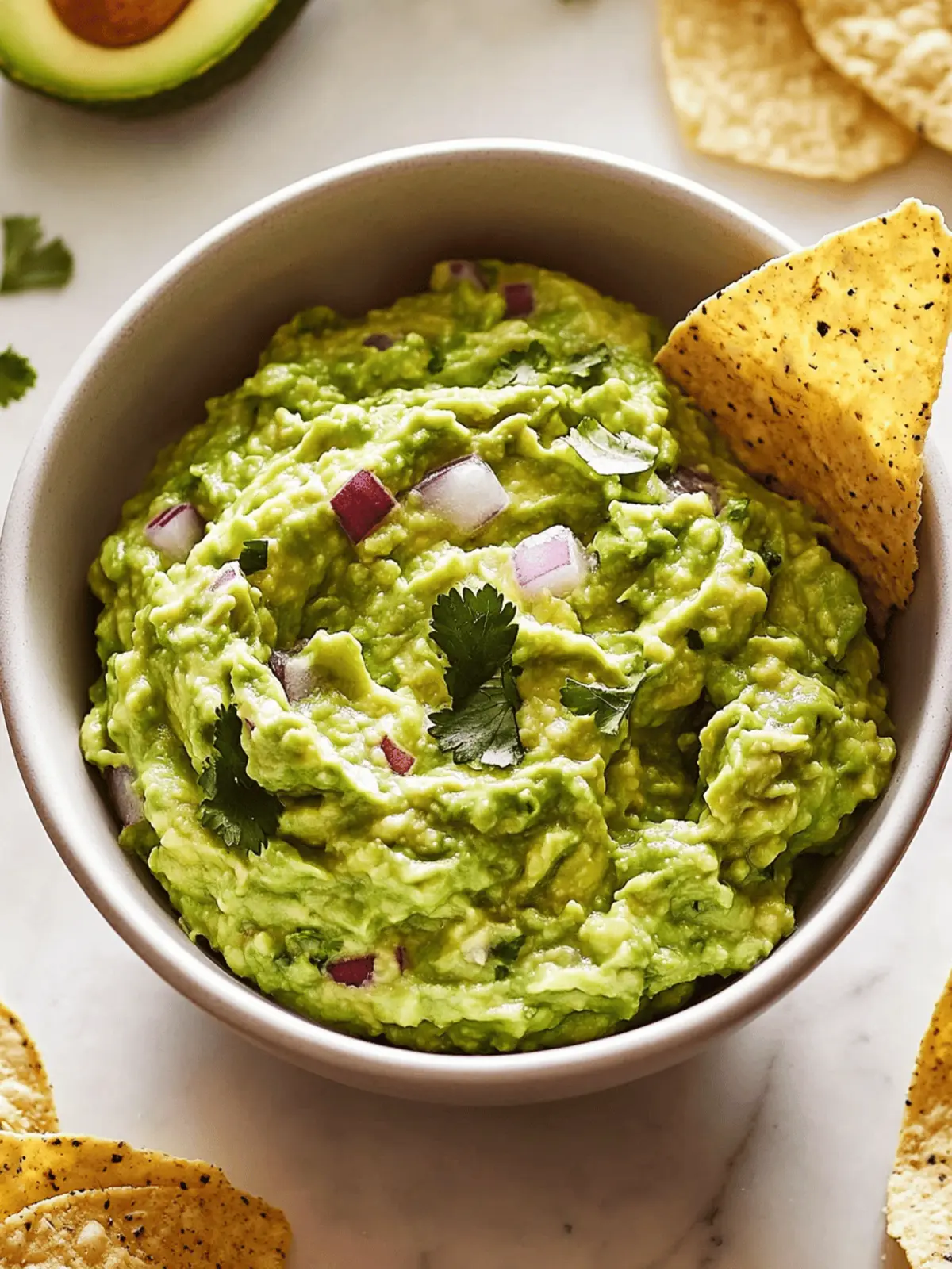 New Year's Eve Guacamole Appetizer: Easy & Flavorful Dip 5 New Year's Eve- Guacamole Appetizer