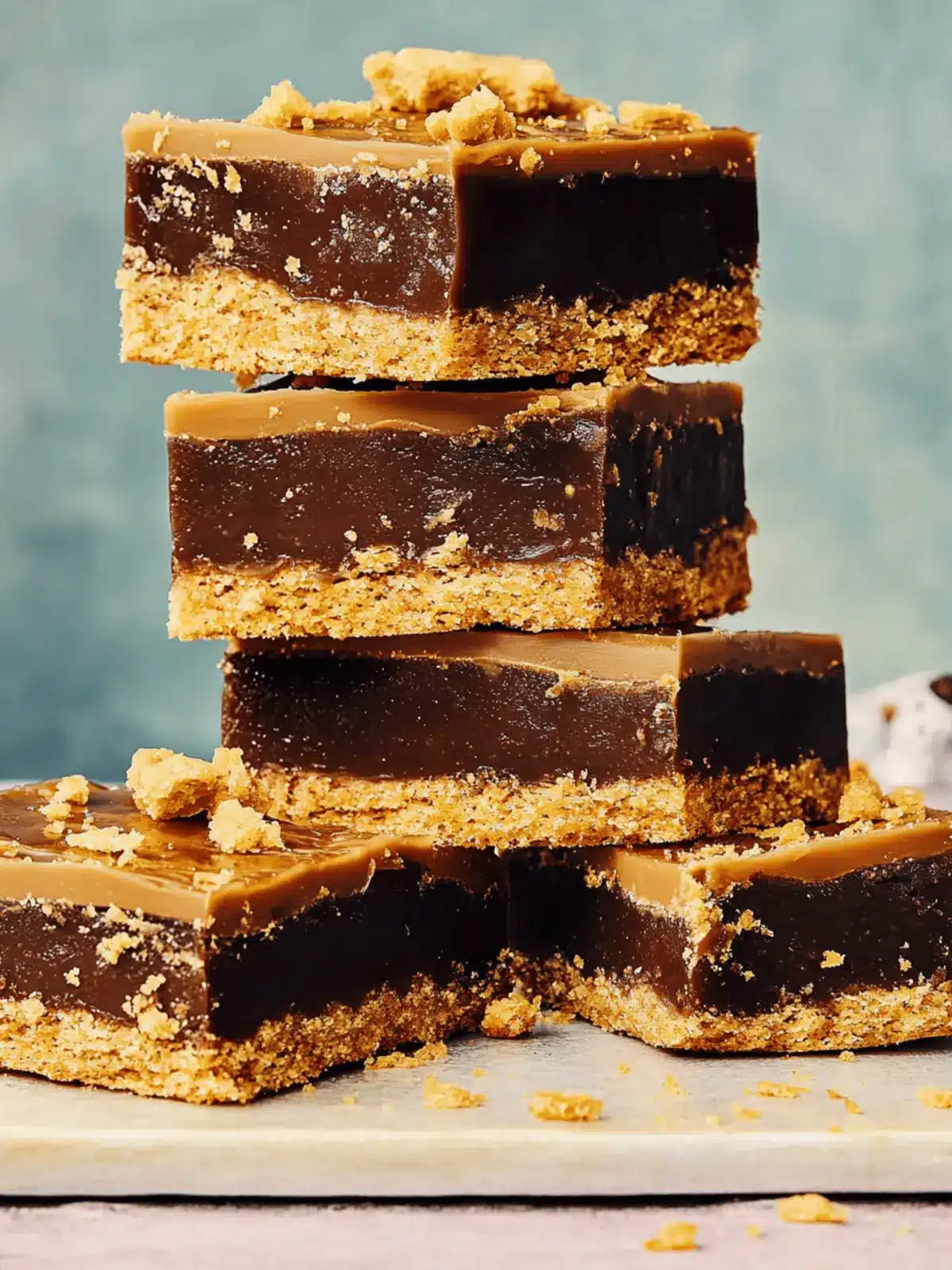 Gingerbread Millionaire Shortbread Bars: Holiday Bliss Awaits 2 Gingerbread Millionaire Shortbread Bars