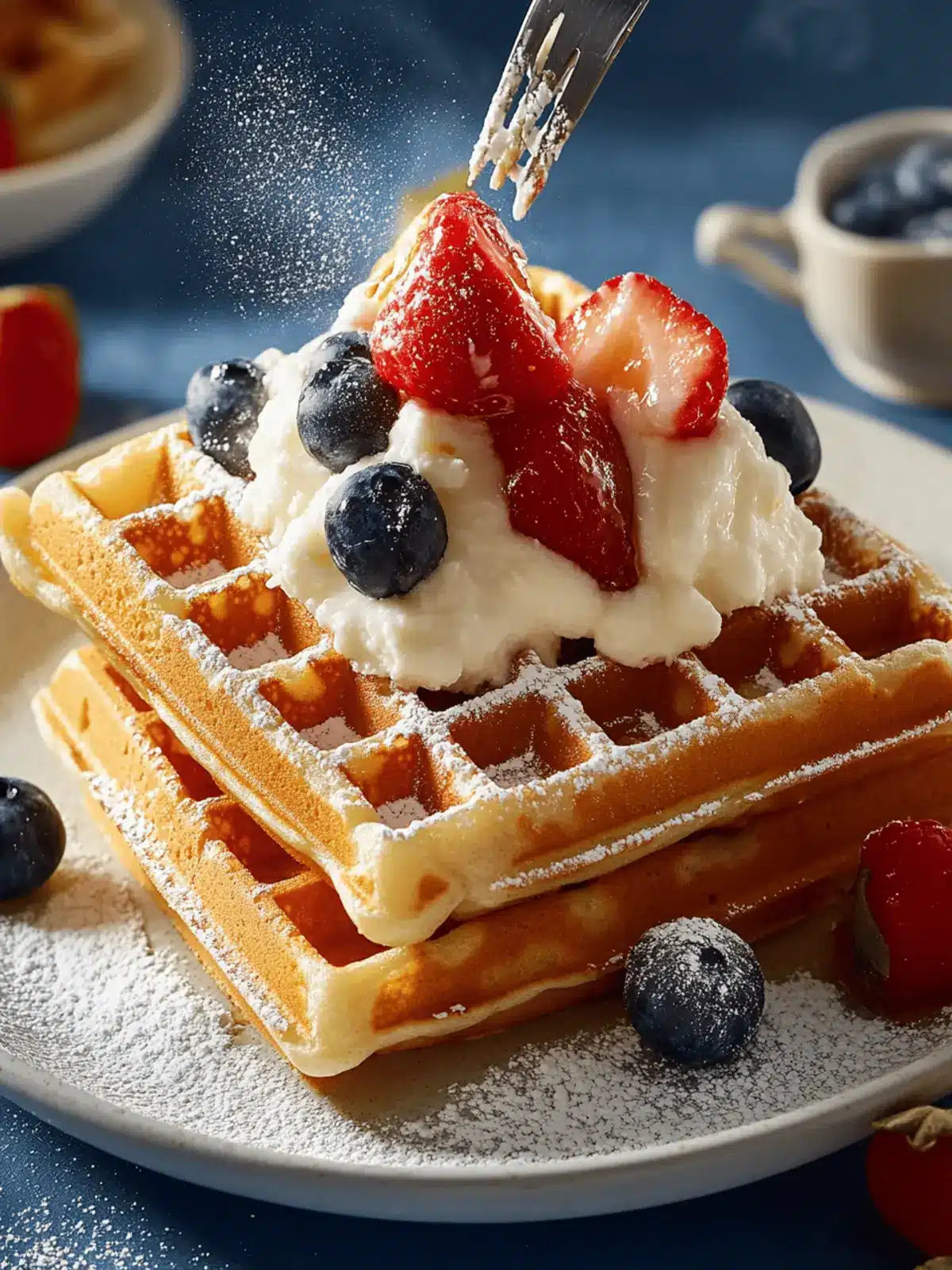 Delicious Classic Waffles Perfect for Any Weekend Breakfast 4 Classic Waffles