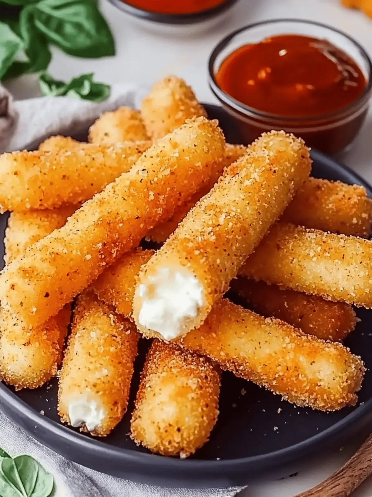 Mozzarella Sticks: A Delicious Snack Recipe Your Friends Will Love 4 Mozzarella sticks: A delicious snack recipe!