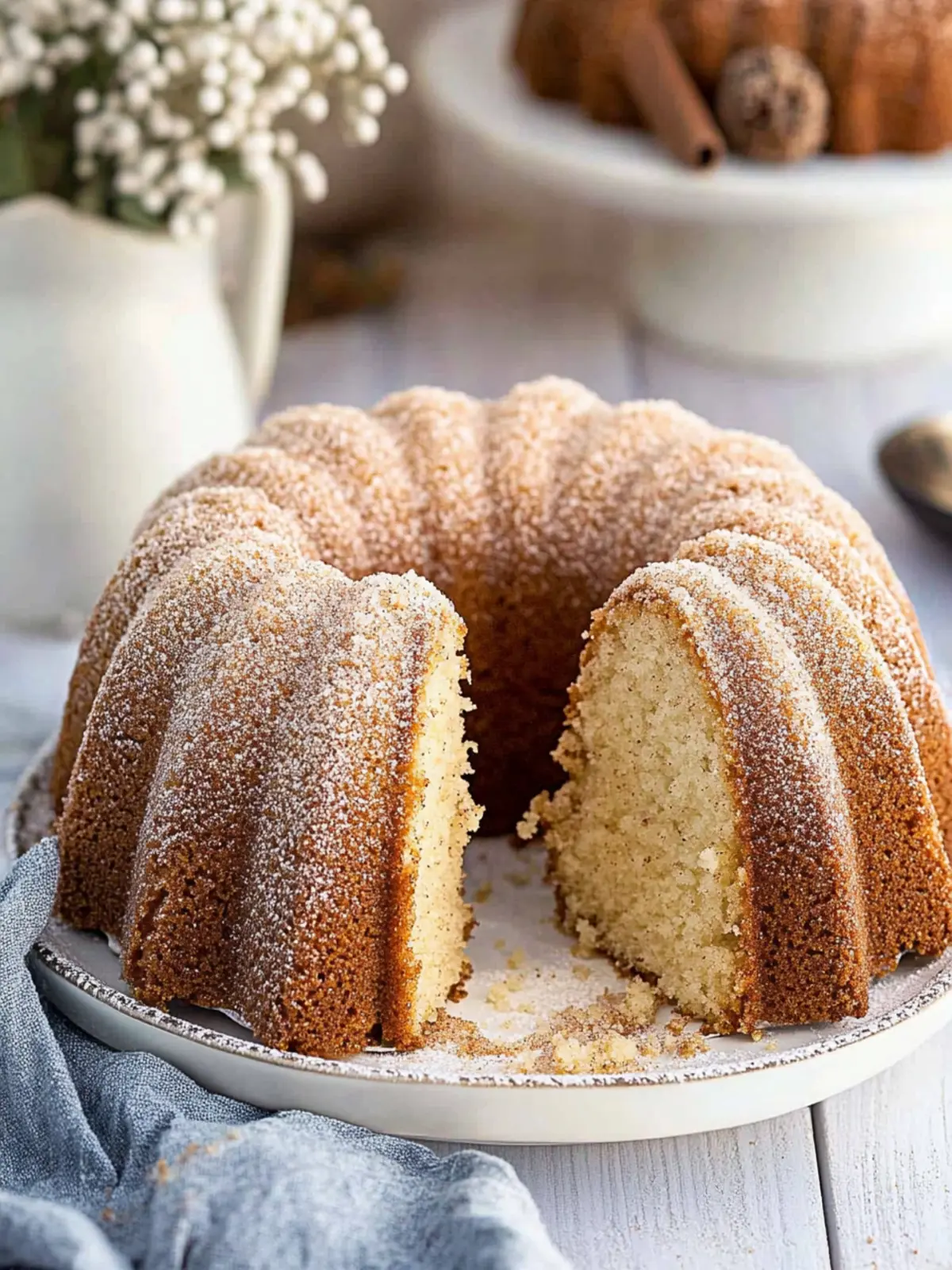 Snickerdoodle Bundt Cake Recipe (Classic Cookie in Cake Form!)