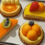 Delightful Fruit Shaped Pastries: No-Bake French Treats 8 Fruit Shaped Pastries