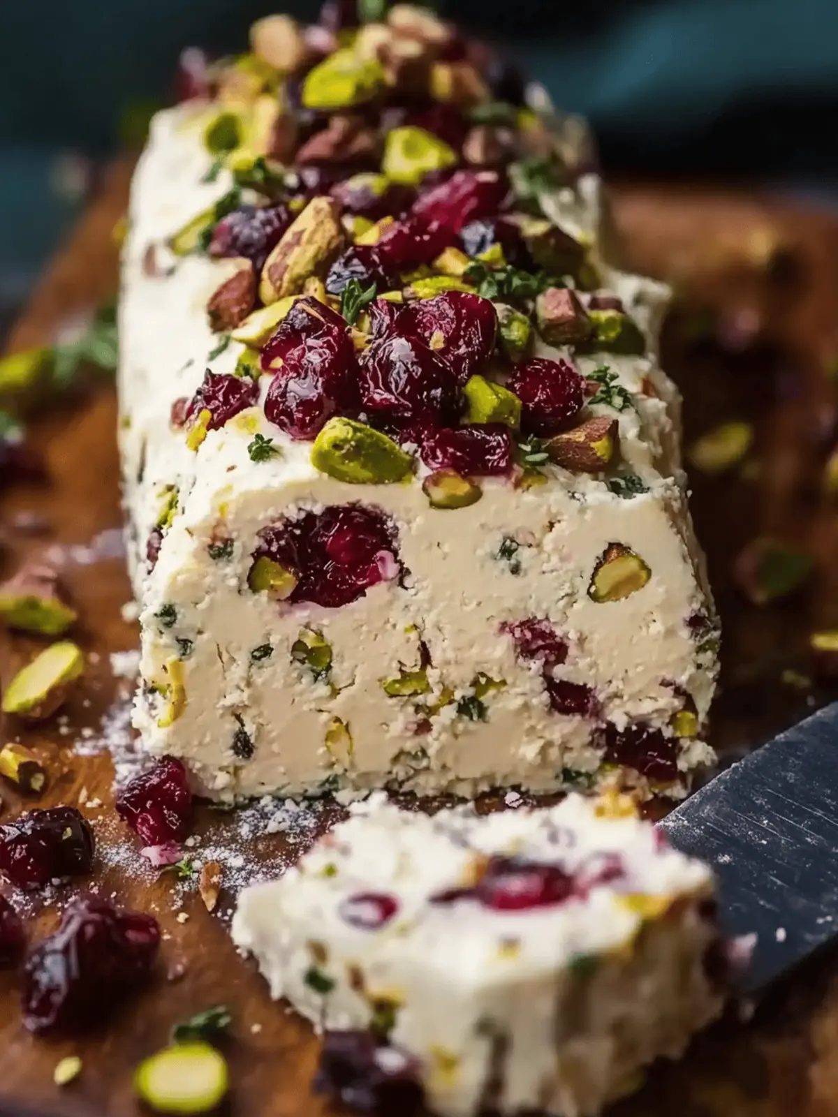 Cranberry Pistachio Cheese Log: Elevate Your Appetizer Game 3 Cranberry Pistachio Cheese Log