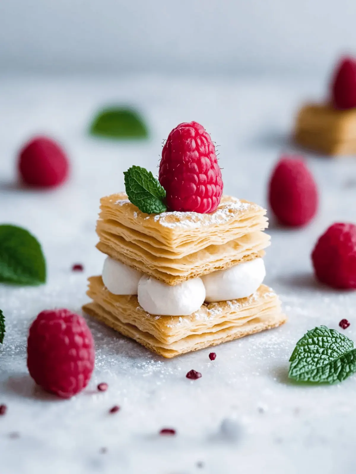 Raspberry Mille-Feuille Cookies