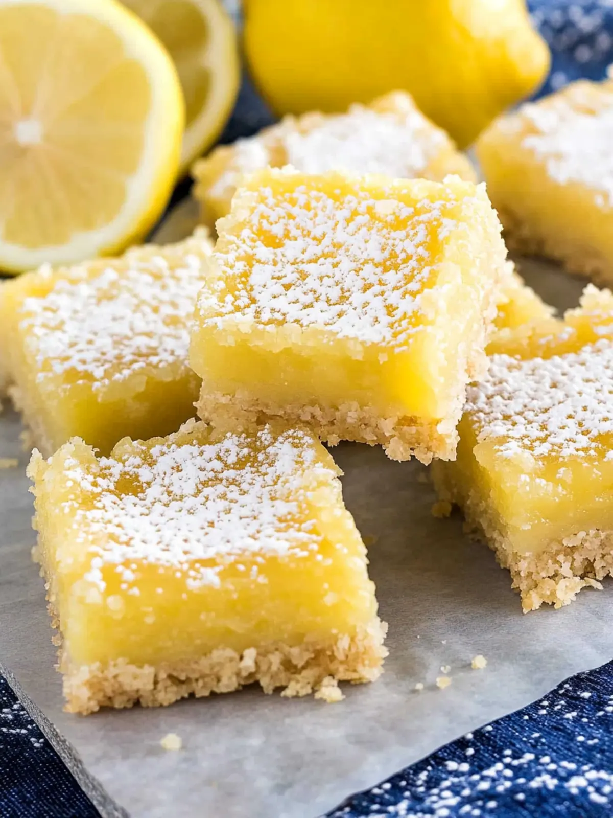 Easy Gluten Free Lemon Bars