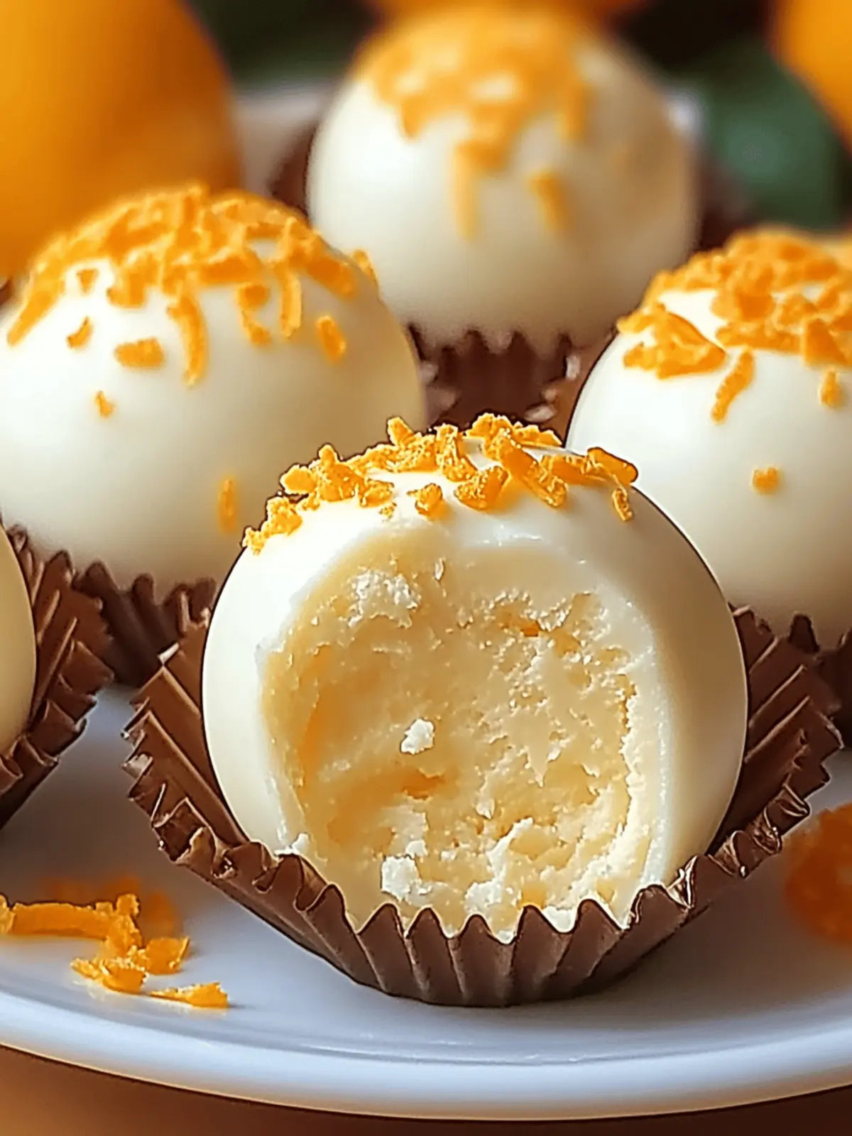 Delicious No Bake Orange Creamsicle Truffles for Easy Indulgence 3 No Bake Orange Creamsicle Truffles
