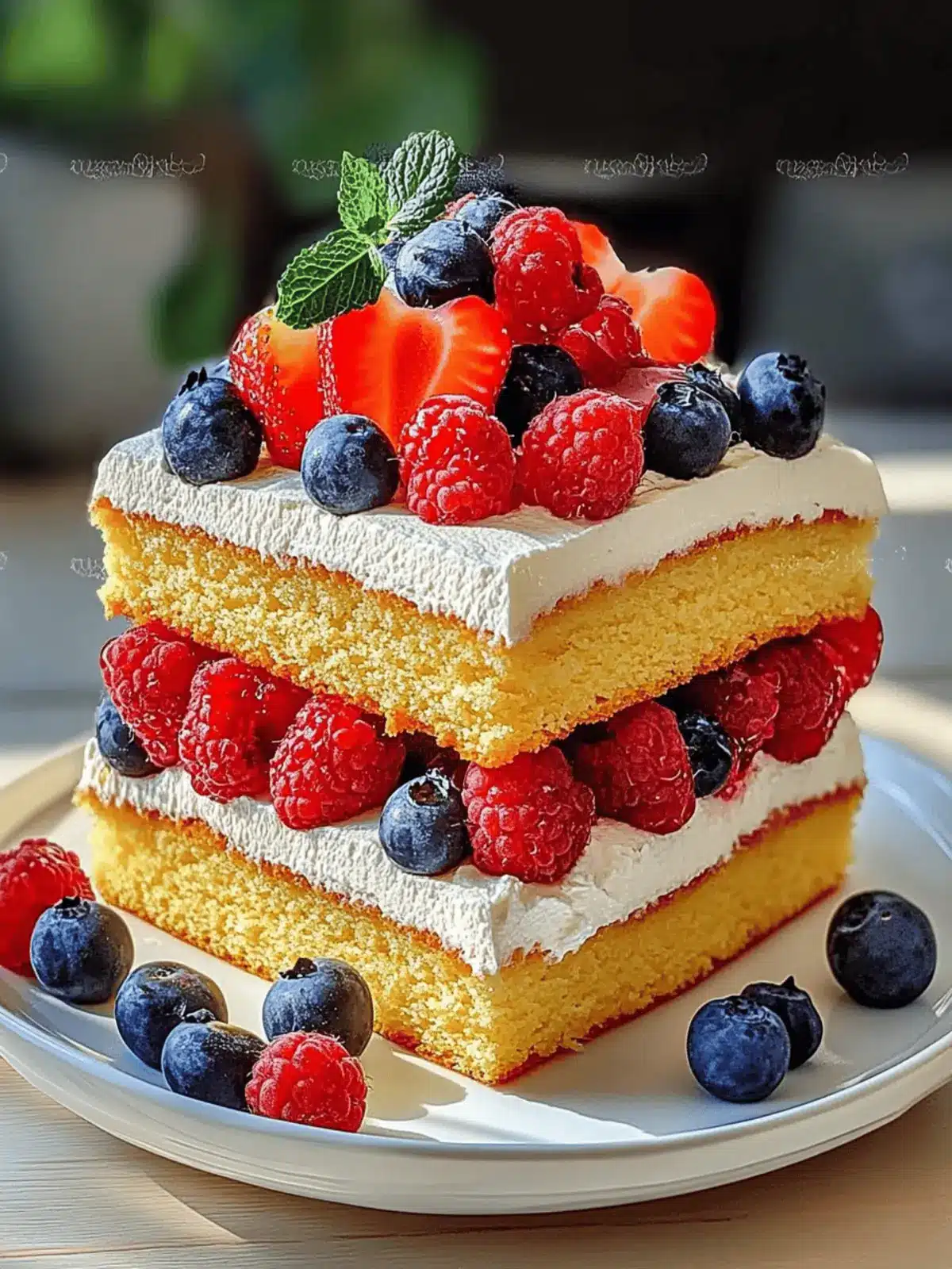 Whip Up a Light & Fluffy Sponge Cake with Fresh Fruits Today 5 Whip Up a Light & Fluffy Sponge Cake Recipe with Fresh Fruits