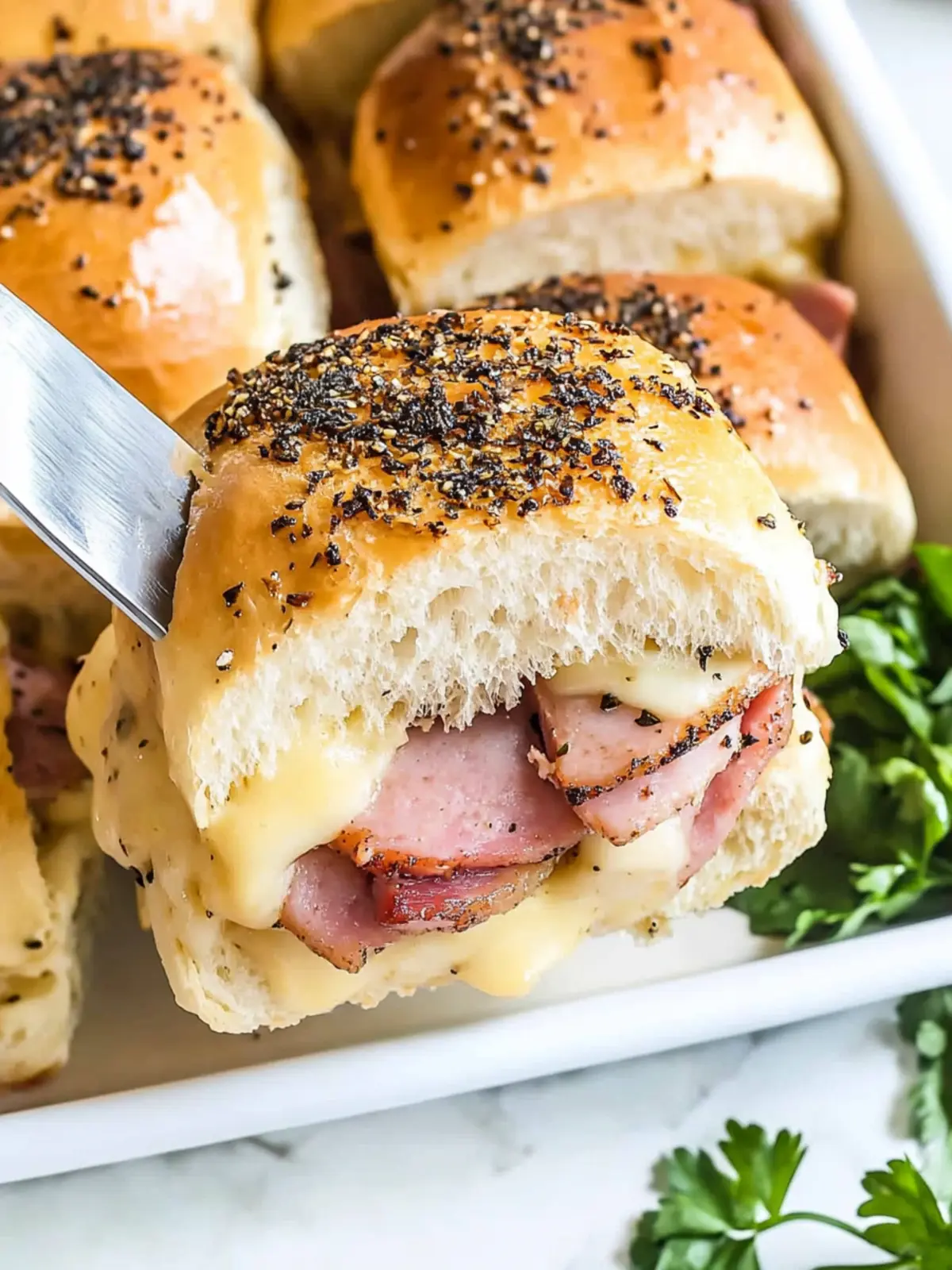 Ham and Cheese Sliders