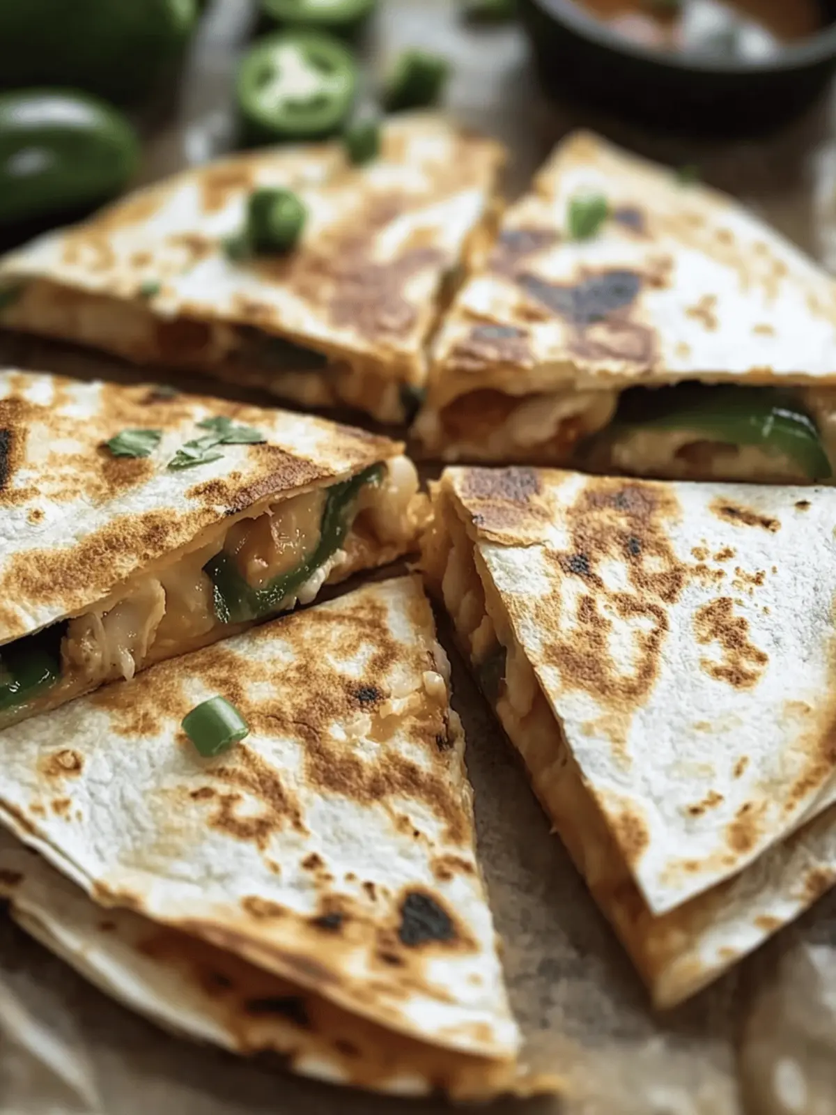 Mouthwatering Jalapeno Popper Quesadillas You’ll Crave Daily