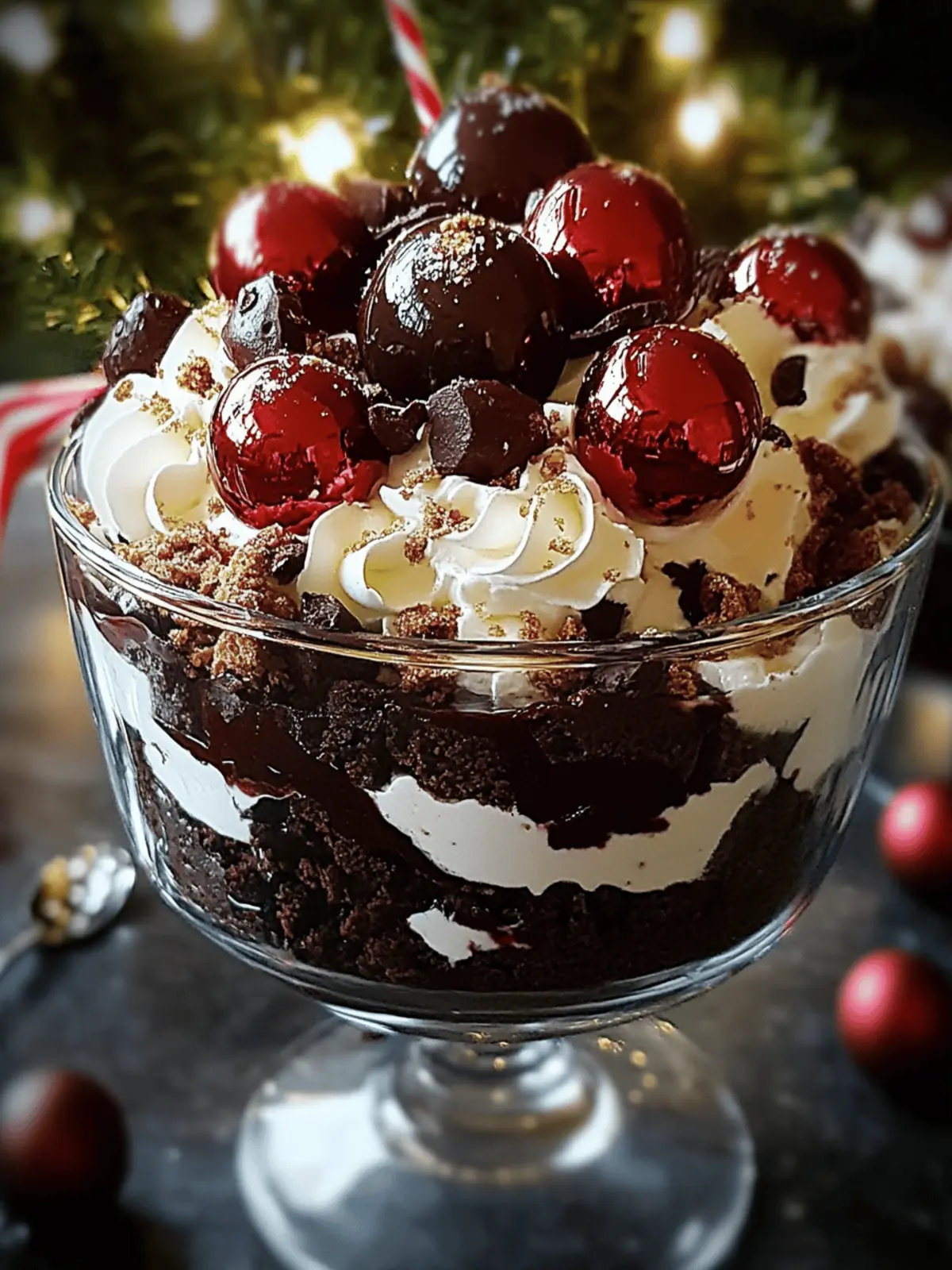 Indulge in this Festive Black Forest Trifle for Christmas 4 Black Forest Trifle for Christmas