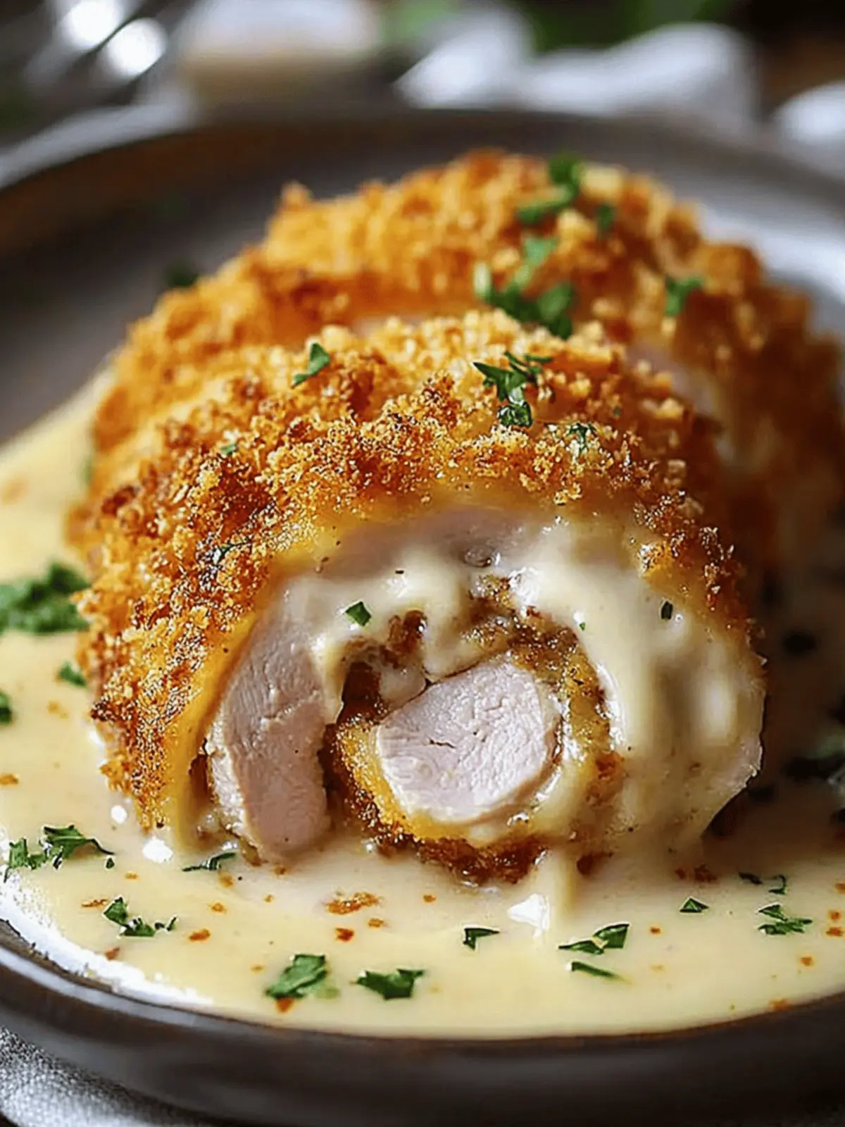 Crispy Creamy Chicken Cordon Bleu That Will Impress Everyone 2 crispy creamy chicken cordon bleu