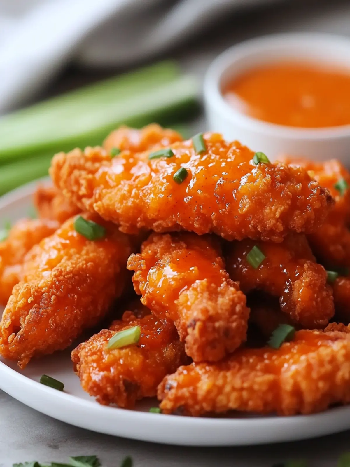 Air Fryer Buffalo Chicken Tenders