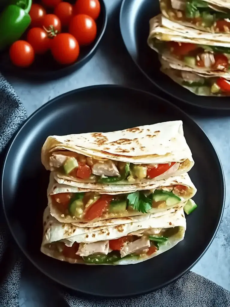 Tuna wraps cooked in a pan: Quick and delicious!