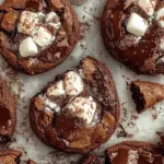 Chocolate and Marshmallow Cookie