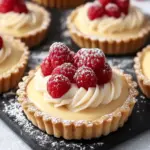 White Chocolate Mousse Tartlets