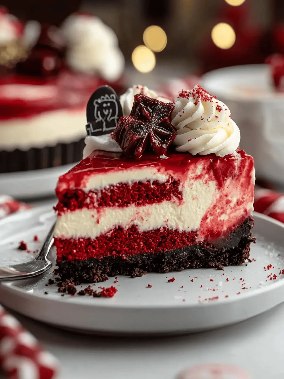 Christmas Red Velvet Cheesecake Recipe – A Festive Treat! 5 Christmas Red Velvet Cheesecake Recipe – Festive & Delicious