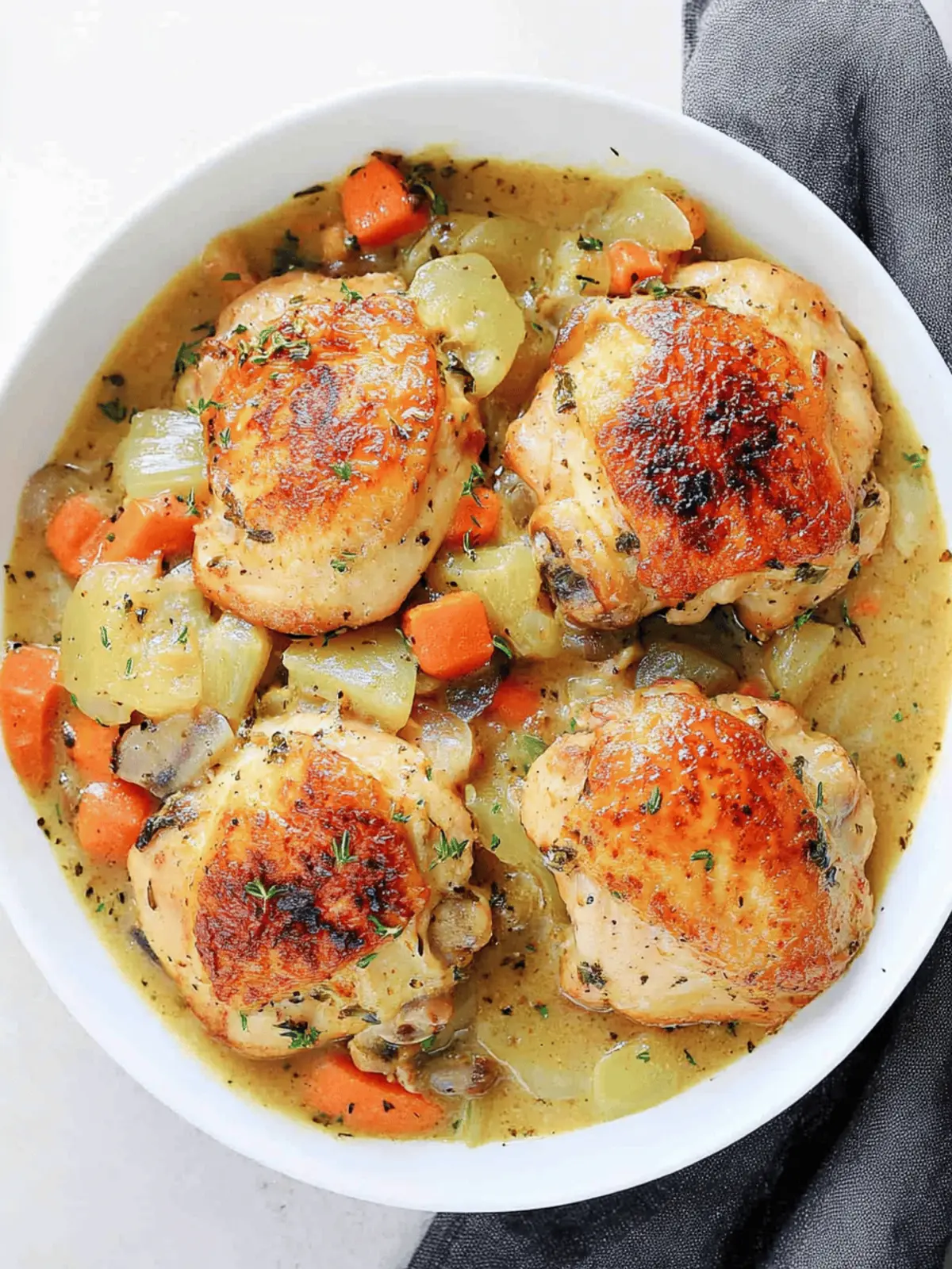 Easy Chicken Fricassee