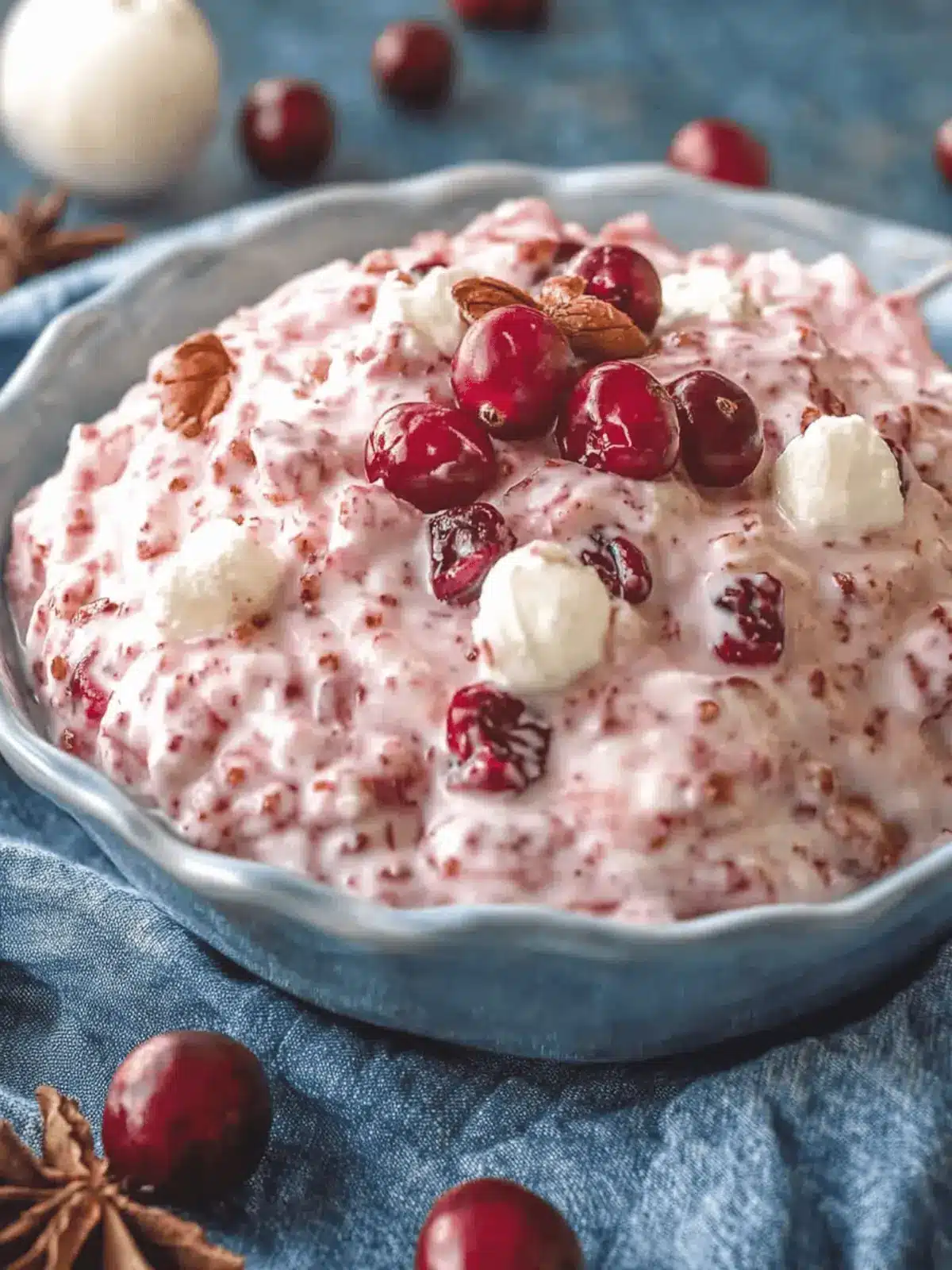 Deliciously Creamy Cranberry Fluff: The Ultimate Holiday Treat 4 Cranberry Fluff