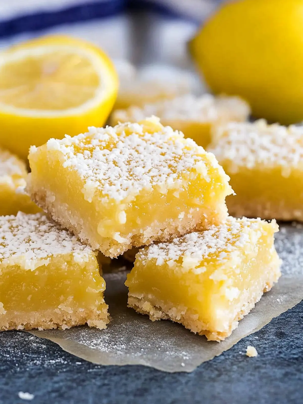 Easy Gluten Free Lemon Bars