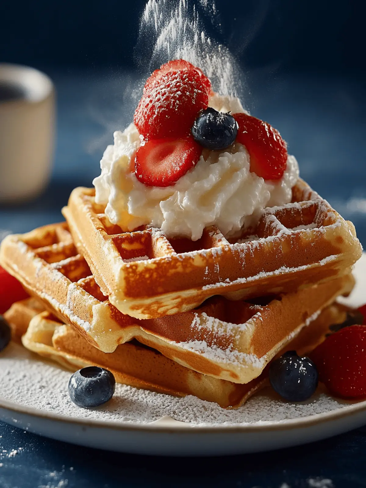 Delicious Classic Waffles Perfect for Any Weekend Breakfast 3 Classic Waffles