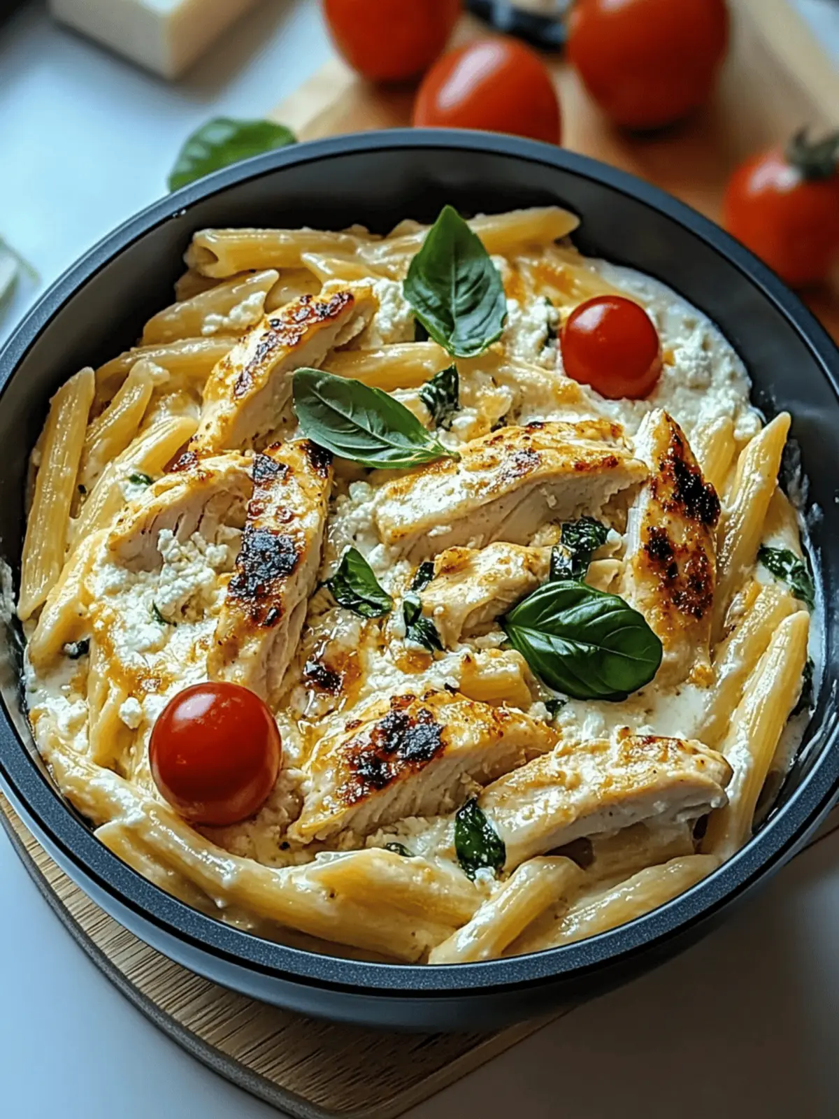 Delicious Creamy Ricotta Chicken Pasta for Cozy Nights 3 Creamy Ricotta Chicken Pasta