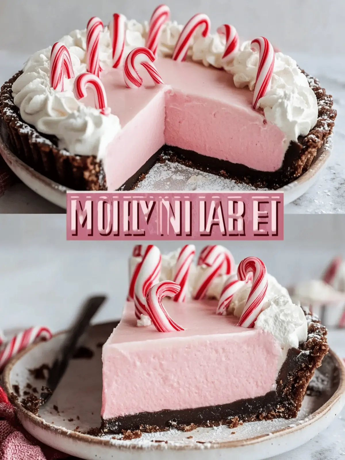 Creamy Candy Cane Pie – Easy No Bake Christmas Delight 5 Creamy Candy Cane Pie – Easy No Bake Christmas Dessert