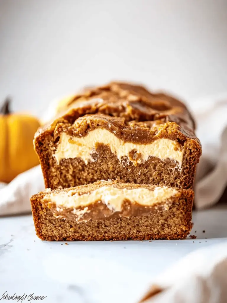 Pumpkin Cream Cheese Bread