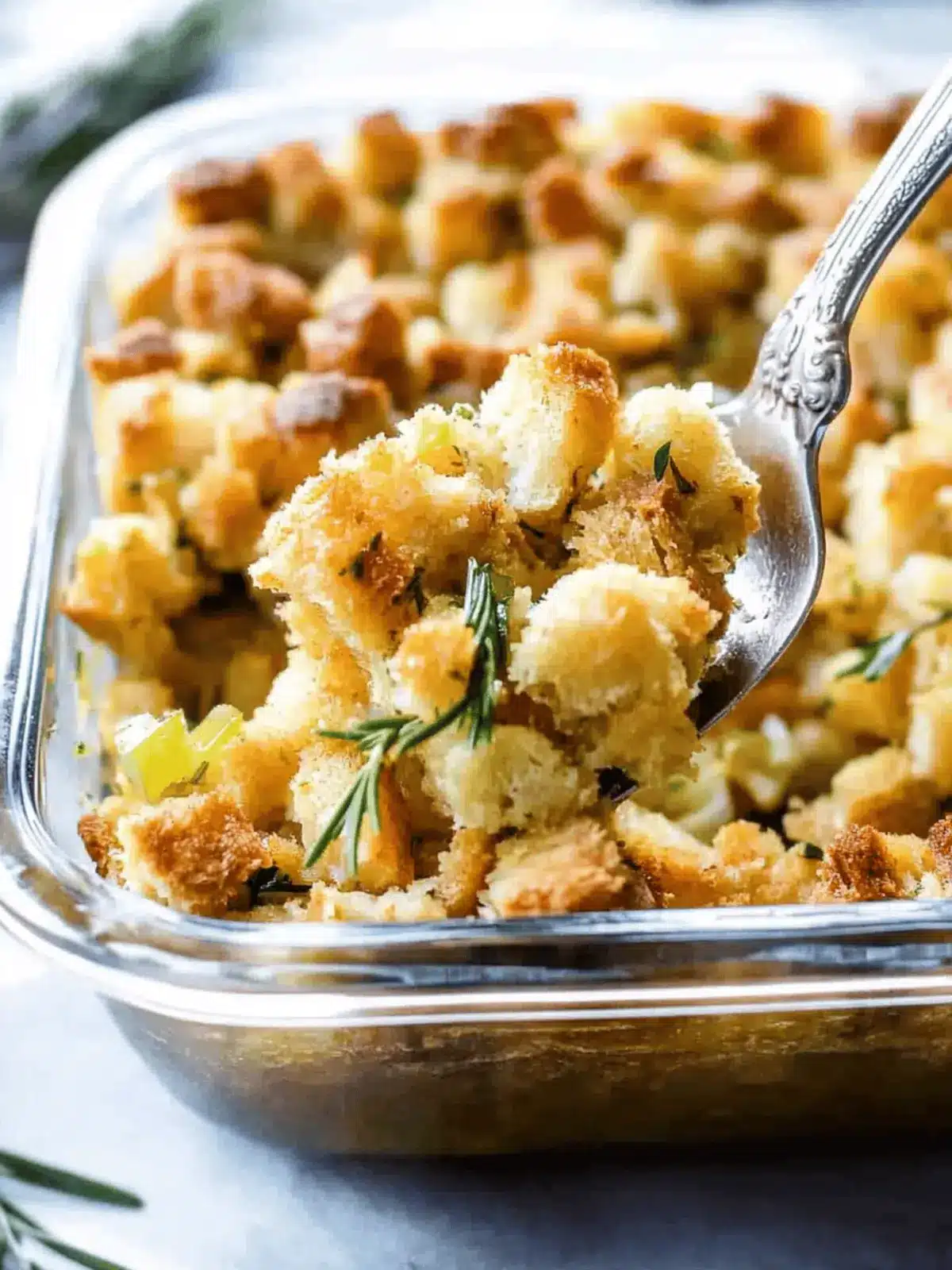 Savory Stuffing Recipe with Fresh Herbs for Thanksgiving Bliss 5 Stuffing Recipe