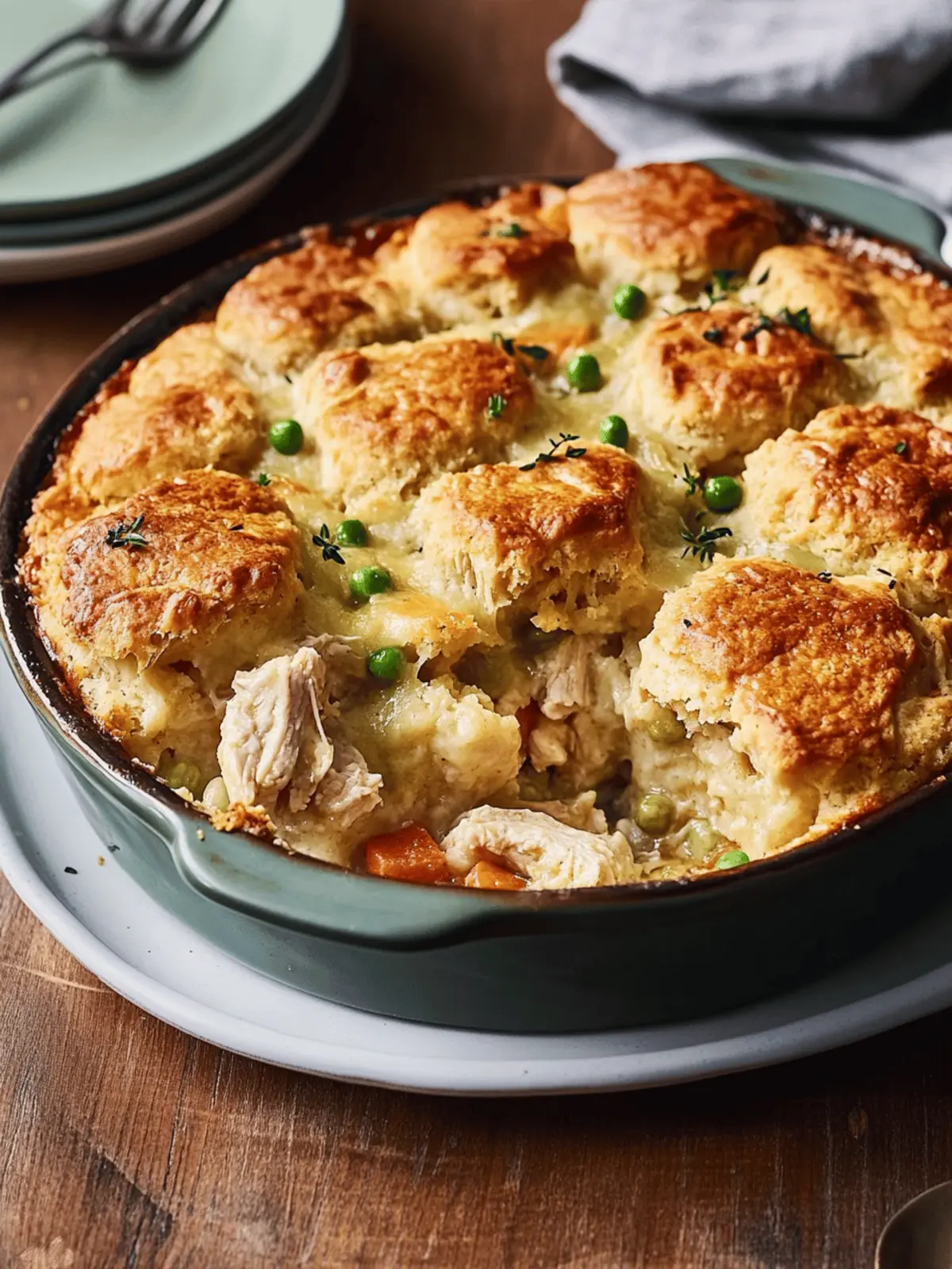 Delicious Chicken Cobbler Bake: Cozy Comfort in Every Bite 5 Chicken Cobbler Bake
