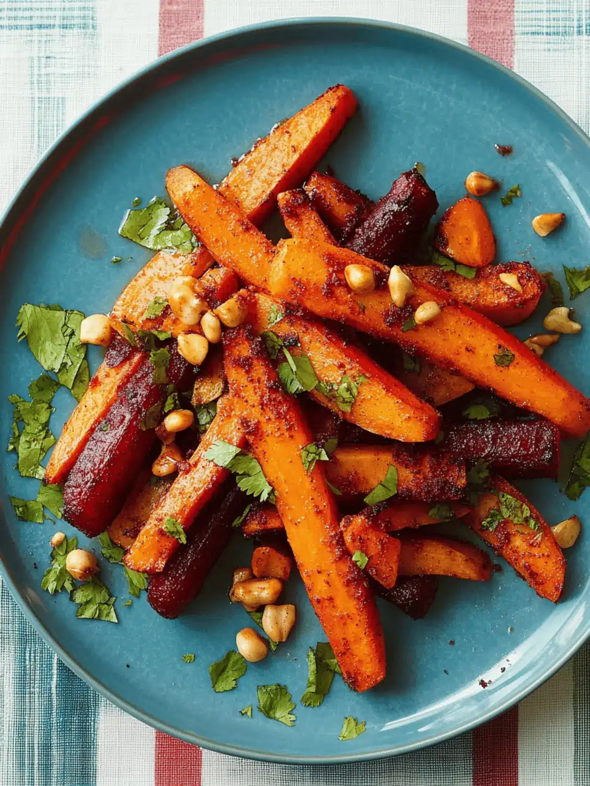 Hanukkah Delight: Air Fryer Moroccan-Spiced Carrots Recipe 4 Hanukkah - Air Fryer Moroccan-Spiced Carrots