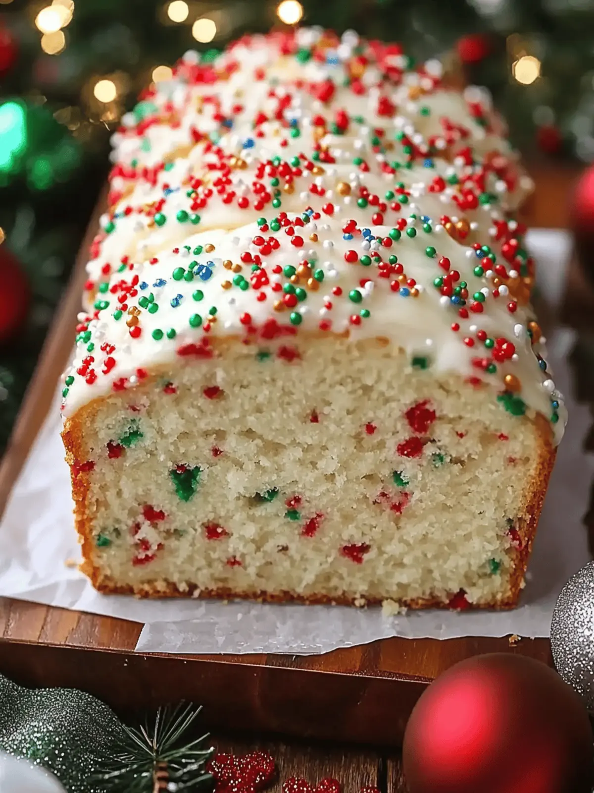 Festive Christmas Sprinkle Buttermilk Bread for Joyful Mornings 4 Christmas Sprinkle Buttermilk Bread: A Festive and Moist Holiday Favorite