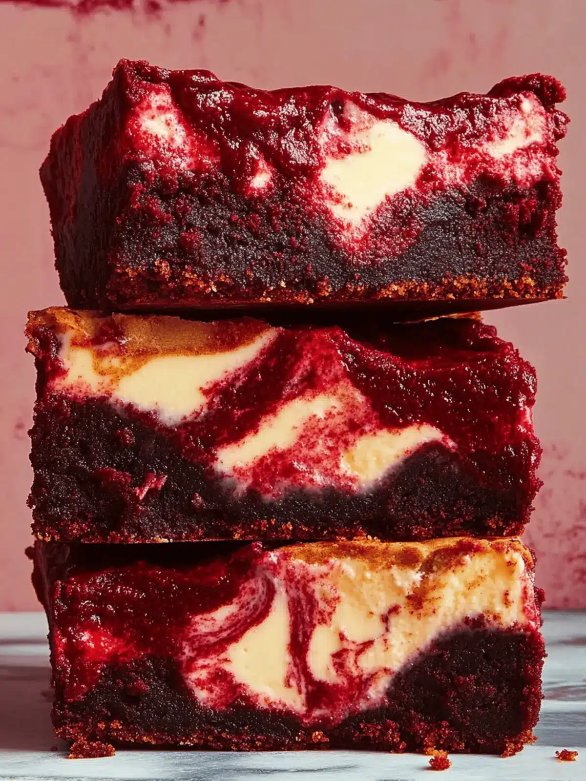 Irresistible Red Velvet Cheesecake Brownies You’ll Adore 2 Red Velvet Cheesecake Brownies