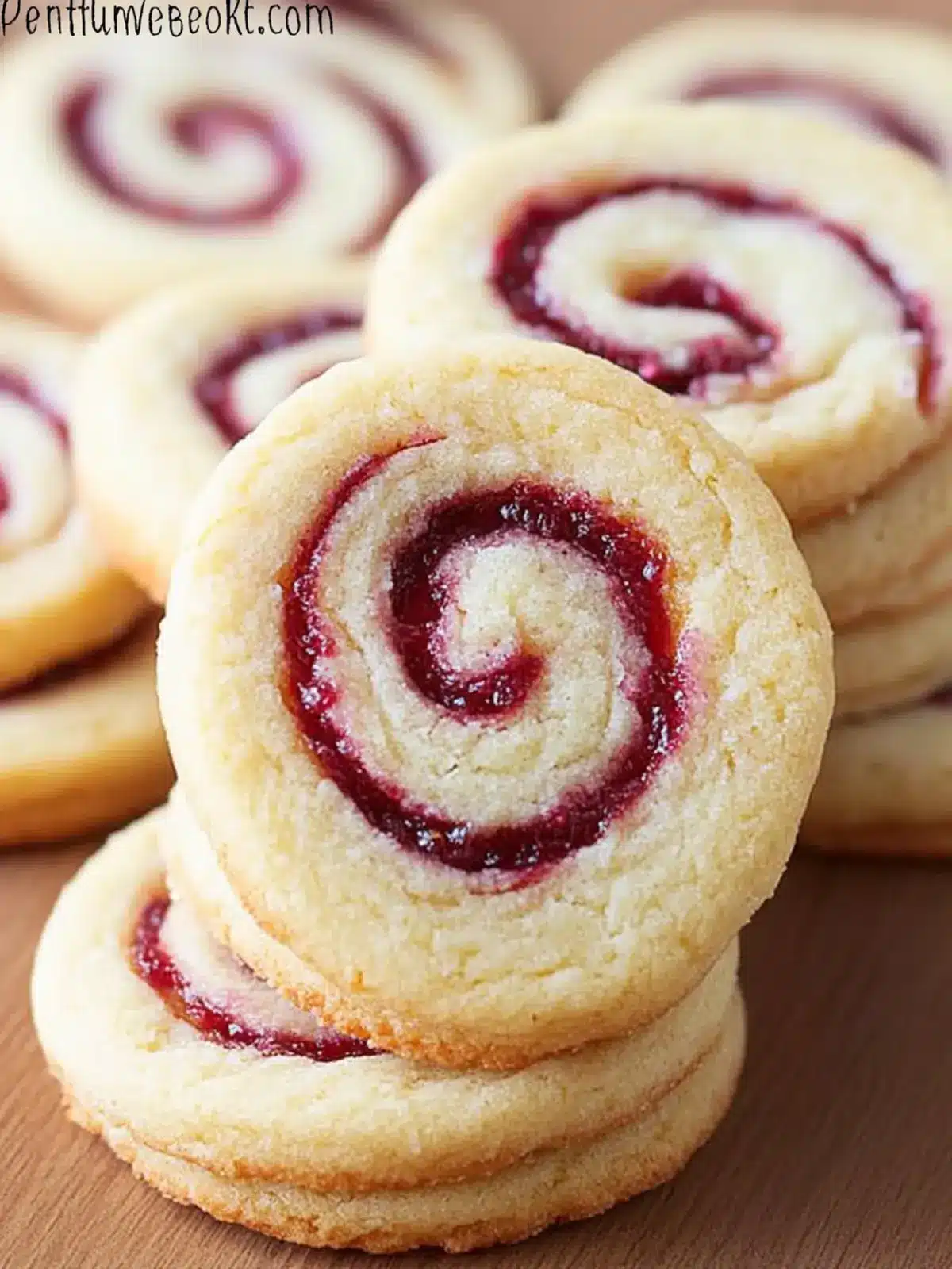 Cranberry-Orange Pinwheel Cookies