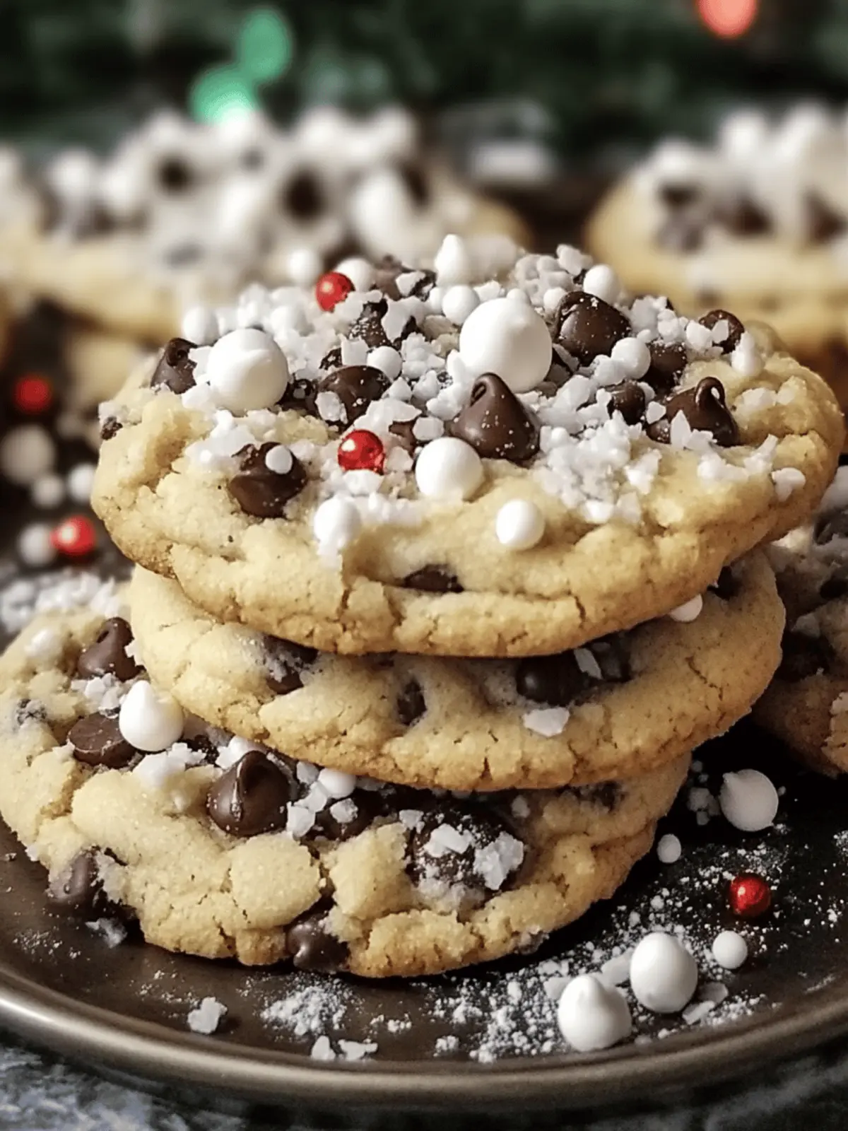 Winter Wonderland Chocolate Chip Christmas Cookies in 30 Minutes 2 Winter Wonderland Chocolate Chip Christmas Cookies