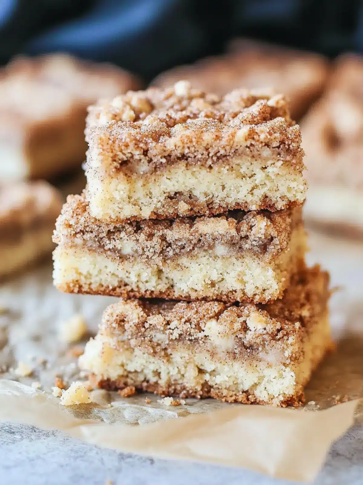 Cinnamon Streusel Blondies That Melt in Your Mouth 5 Cinnamon Streusel Blondies