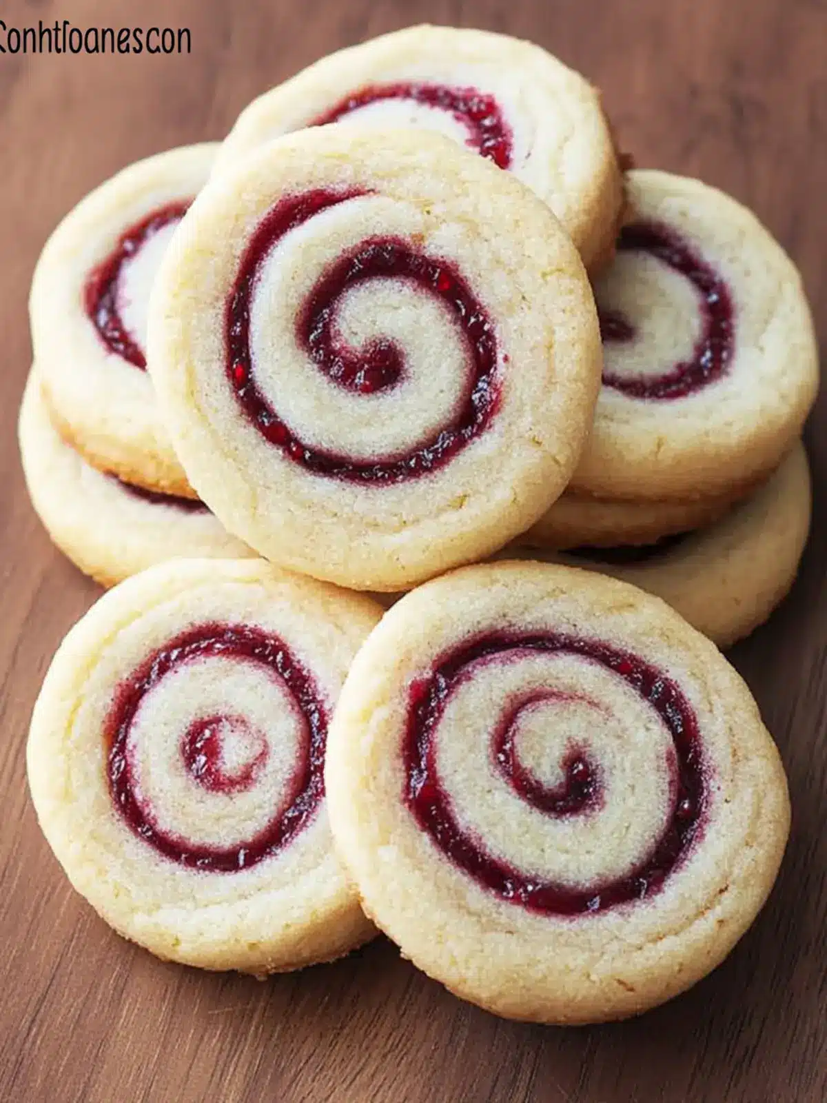 Cranberry-Orange Pinwheel Cookies