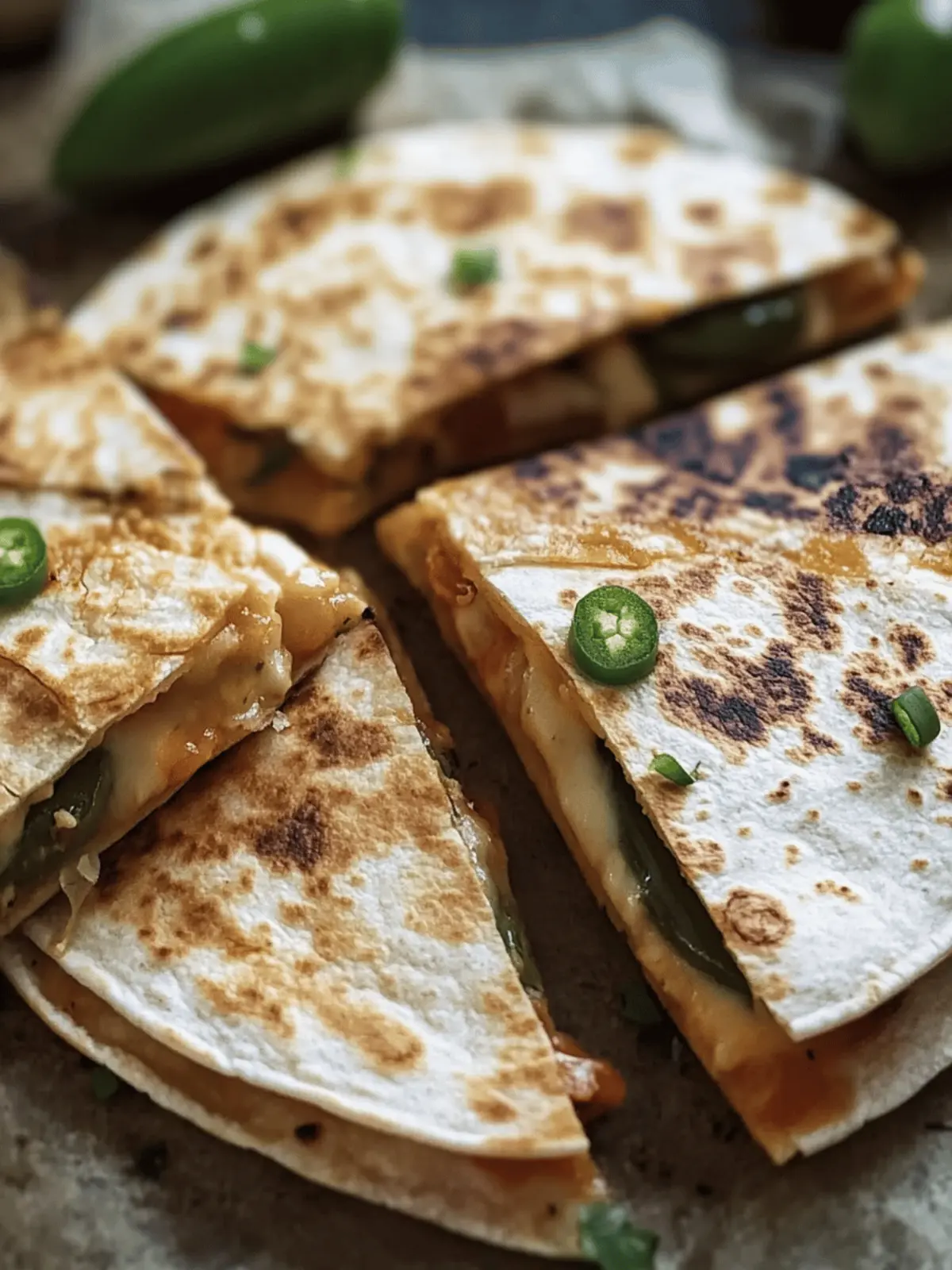 Mouthwatering Jalapeno Popper Quesadillas You’ll Crave Daily