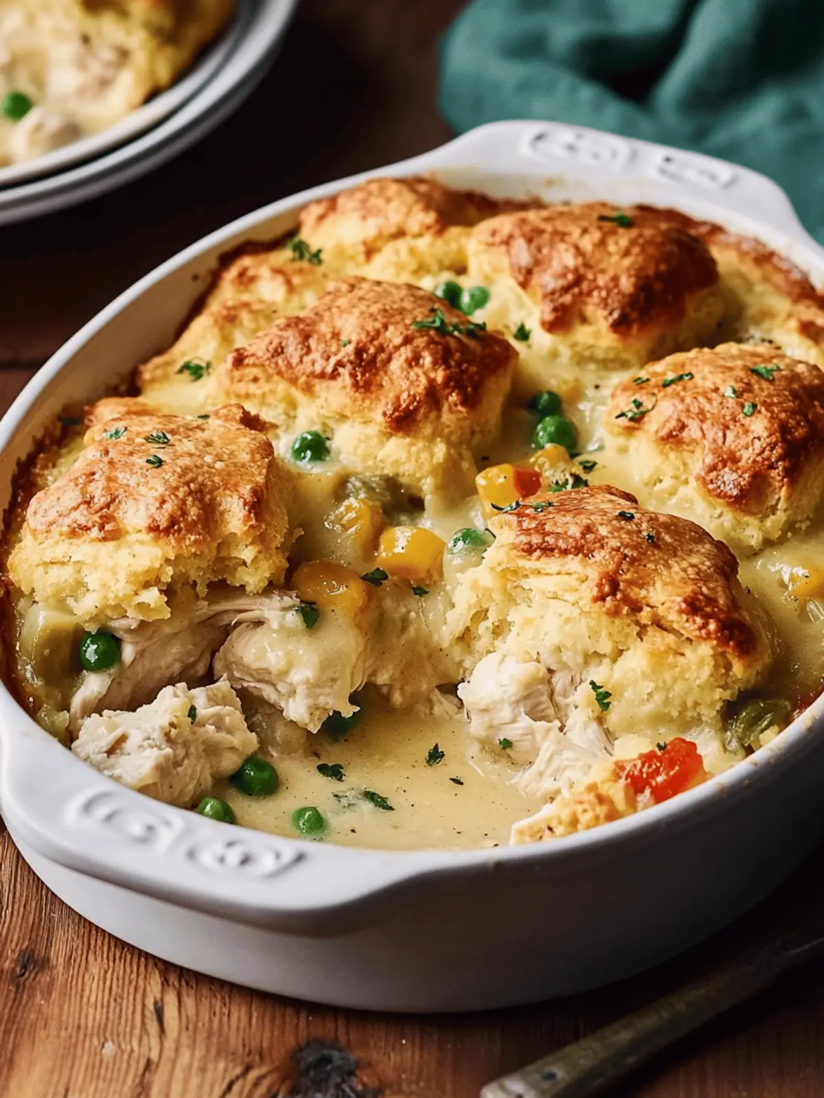Delicious Chicken Cobbler Bake: Cozy Comfort in Every Bite 2 Chicken Cobbler Bake