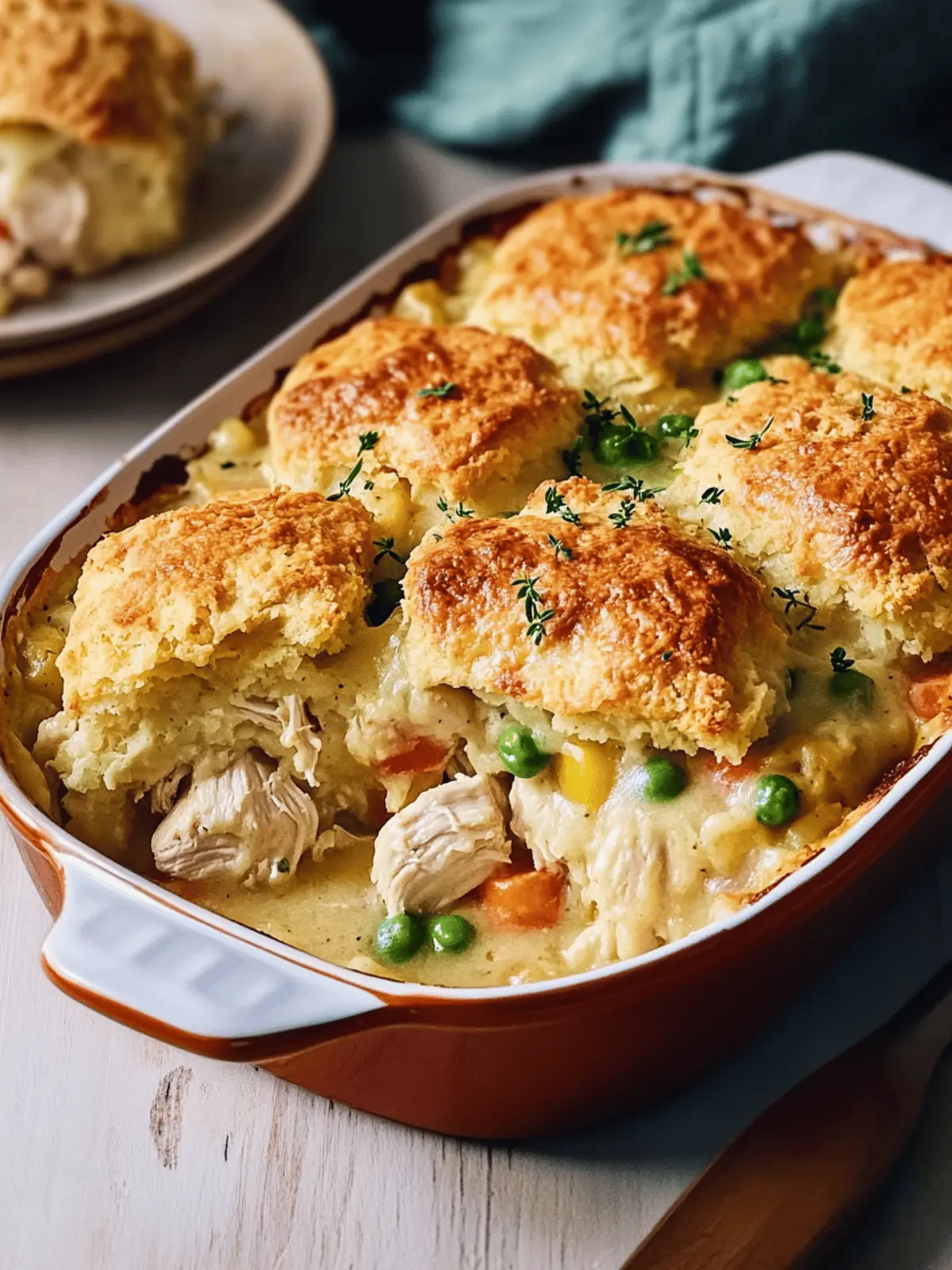Delicious Chicken Cobbler Bake: Cozy Comfort in Every Bite 3 Chicken Cobbler Bake