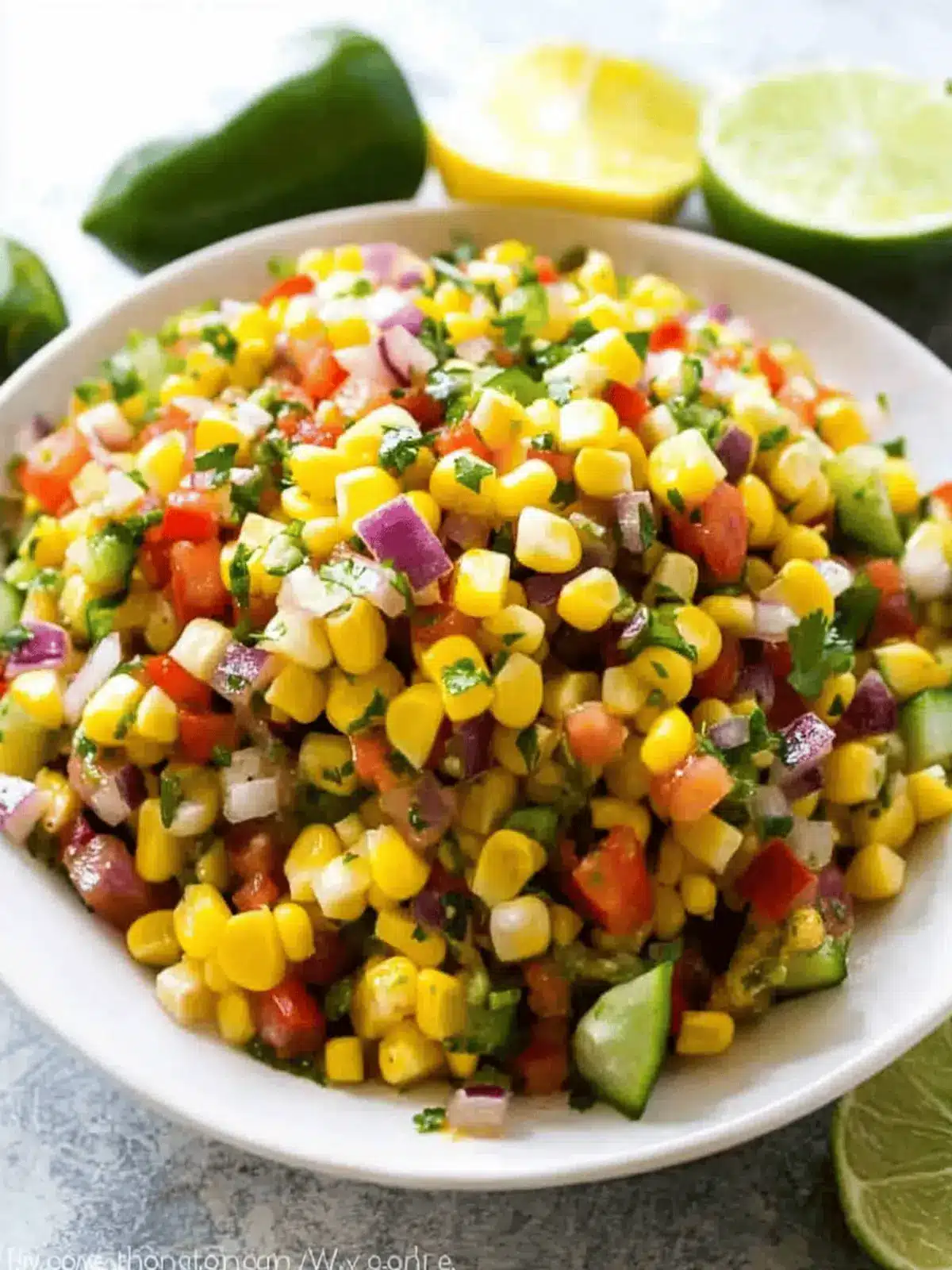 Zesty Corn Salsa That Will Brighten Up Your Summer Meals 2 Corn Salsa